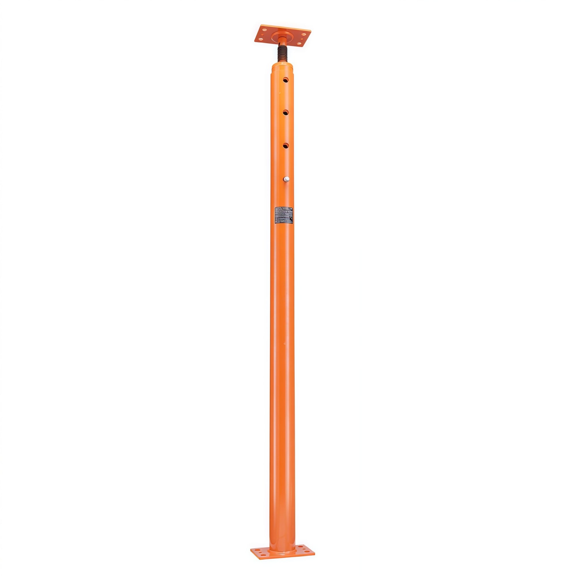 Numhew 56in to 100in H Adjustable Support Beam Red Floor Jack 18000lb Max Load Steel Telescoping Jack Post