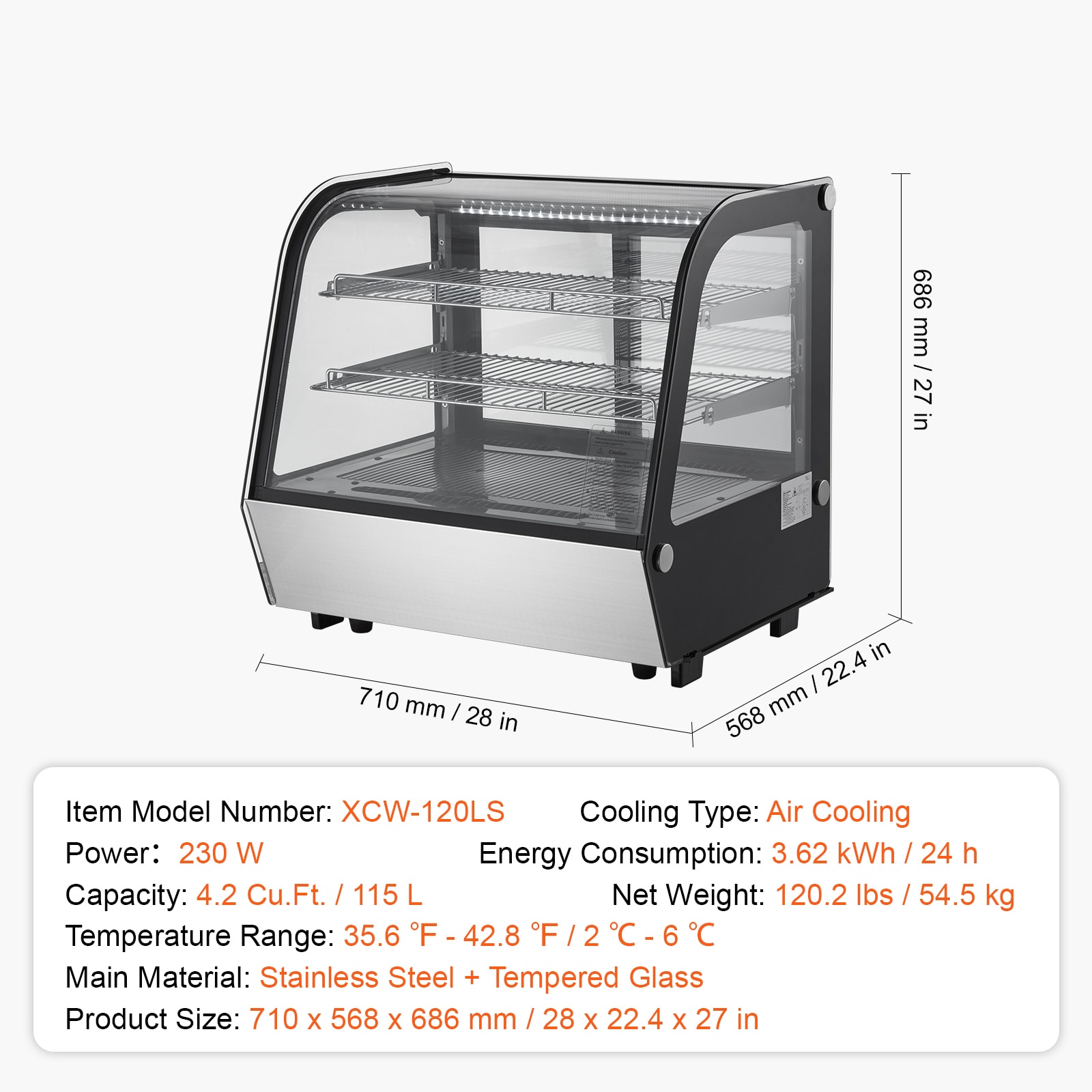 VEVOR SCDGZSJTMHX406332V1 Commercial-Refrigerators - View #7