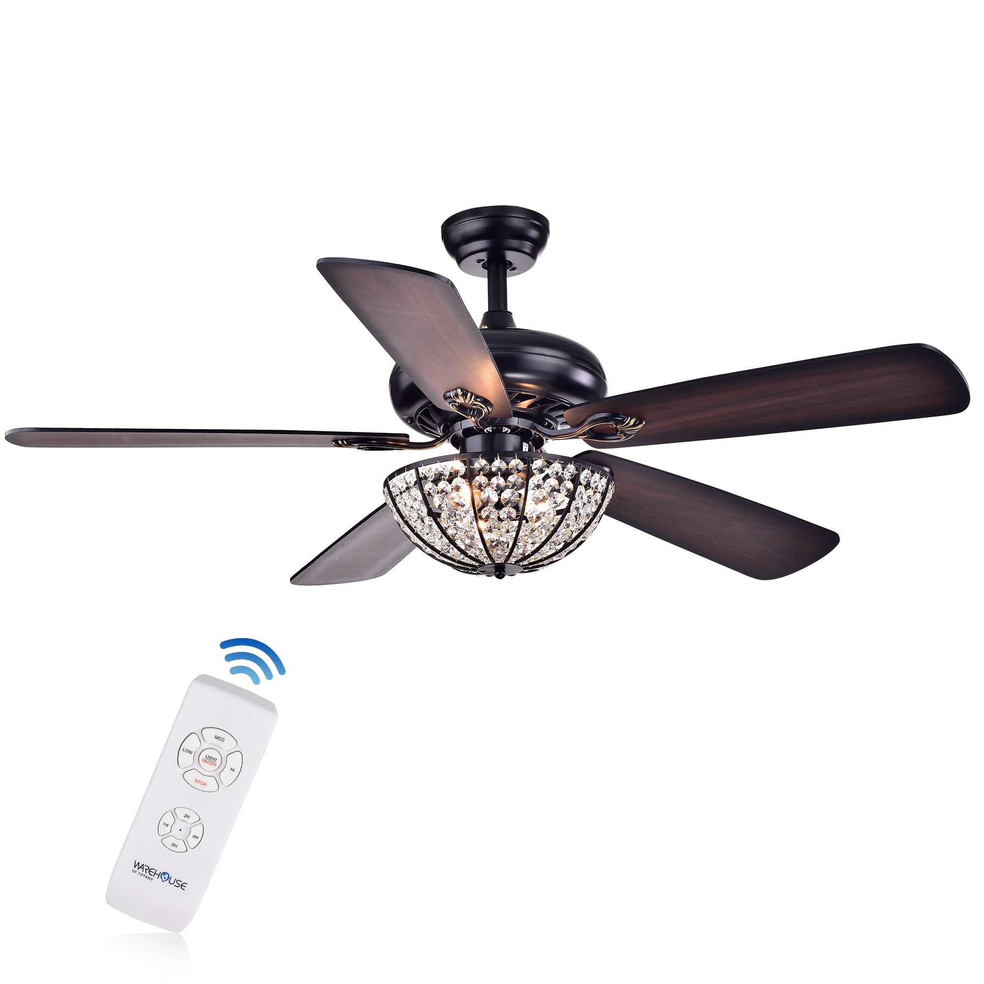 Home Accessories Inc CFL-8167REMO/BL Ceiling-Fans - View #5