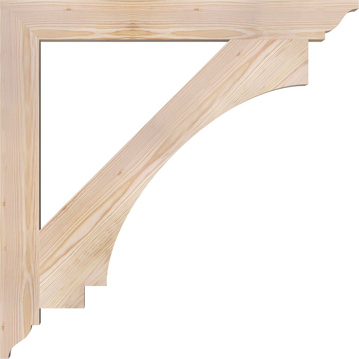 Ekena Millwork BKT04X32X32IMP01SDF Exterior-Brackets-Braces - View #3