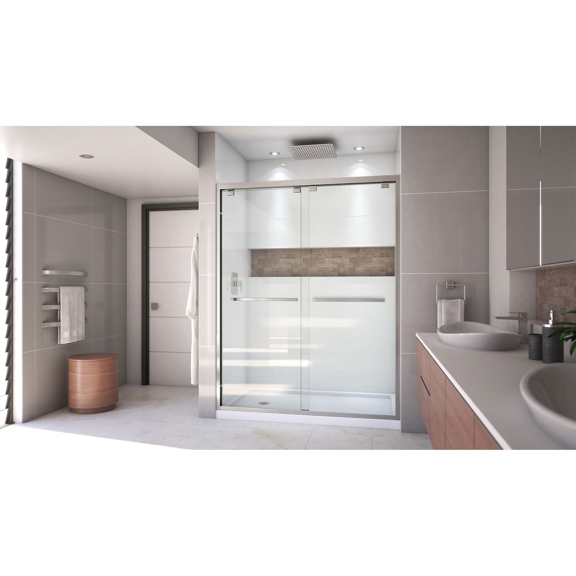 DreamLine DL-7005L-04 Alcove-Shower-Kit - View #2