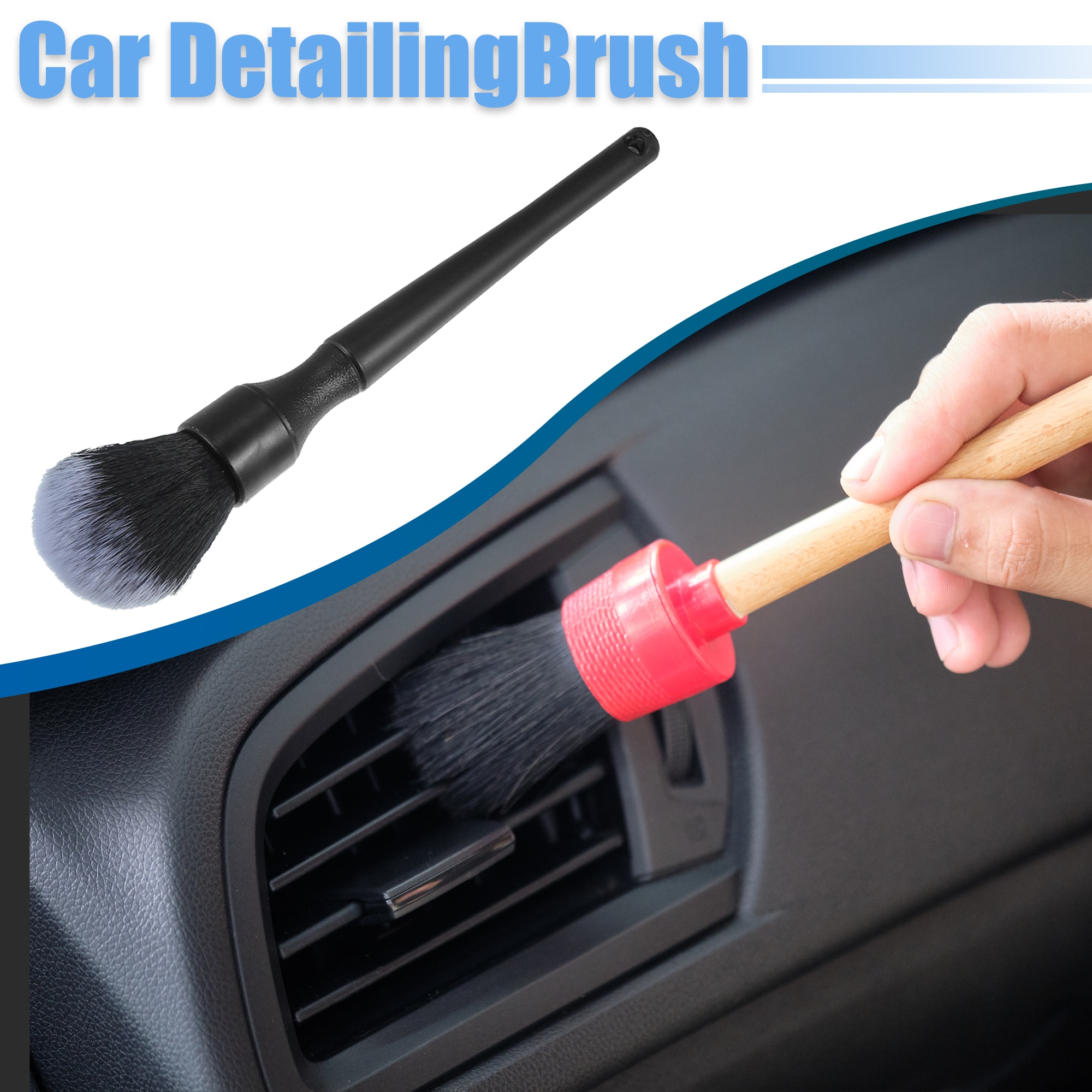 Unique Bargains S26010400UX4711 Automotive-Cleaning-Brushes - View #2