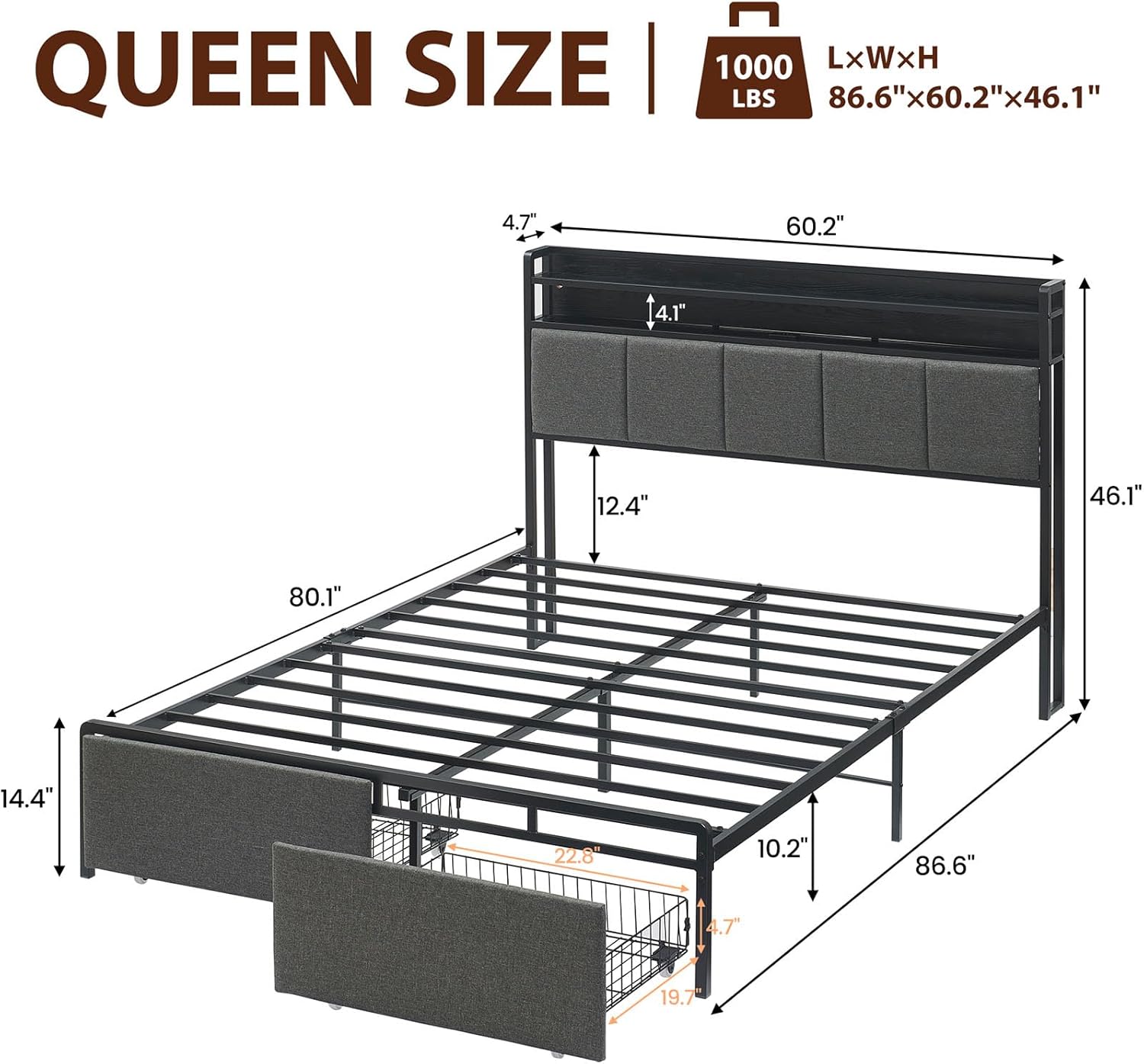 Qeetex LHF-BED-PHO-10MATSLU beds - View #2