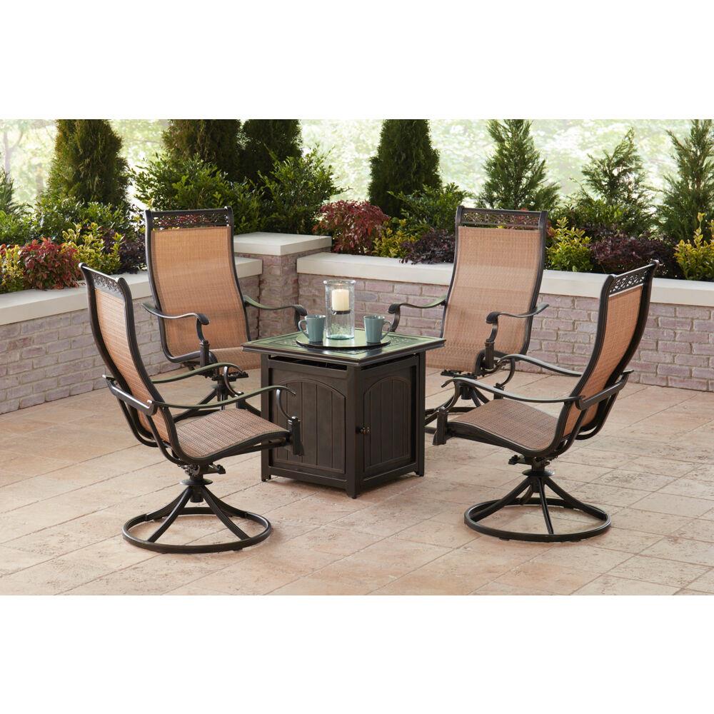 Hanover MON5PCSWFPSQ Patio-Conversation-Sets - View #11