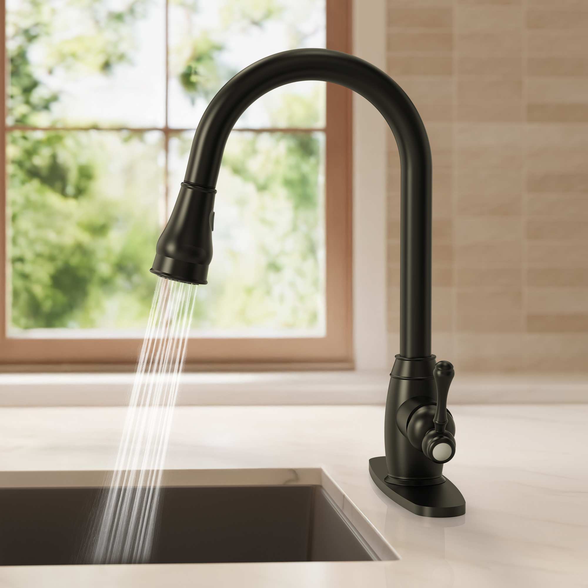EVERSTEIN SFS-1177-BK Kitchen-Faucets - View #17