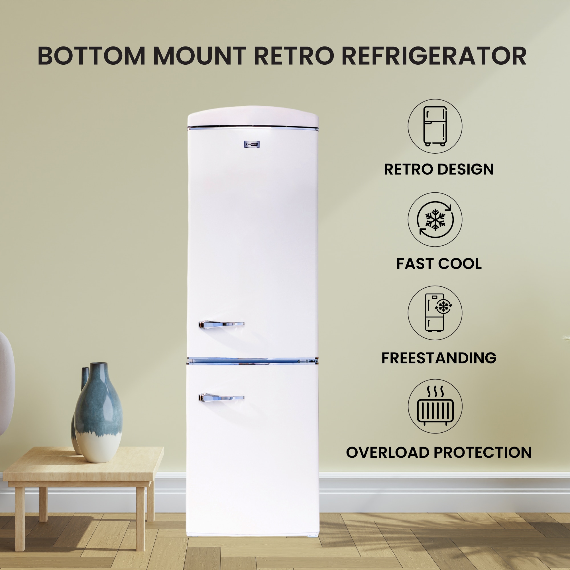 ConServ RF 132 C Bottom-Freezer-Refrigerators - View #12