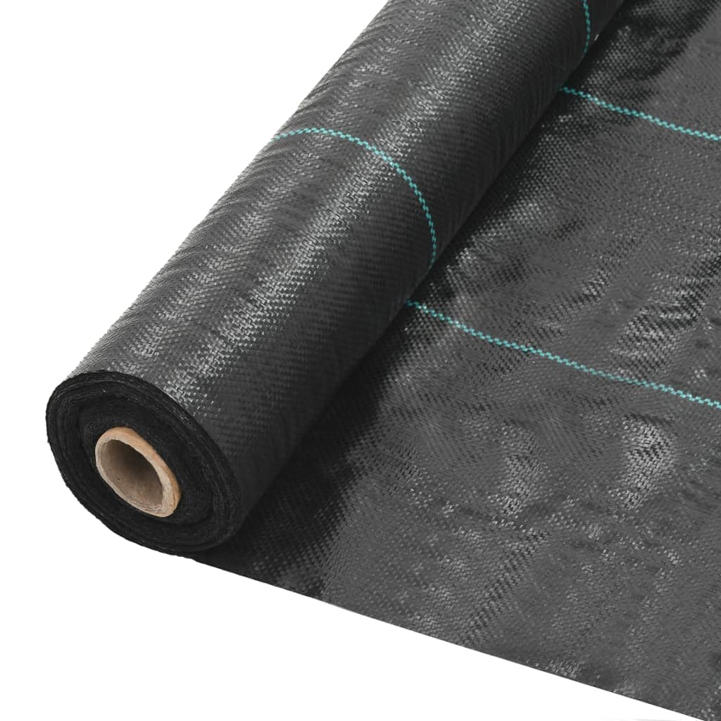 Tinyhomie Weed Root Control Mat PP 6.6 ft x 16.4 ft Black