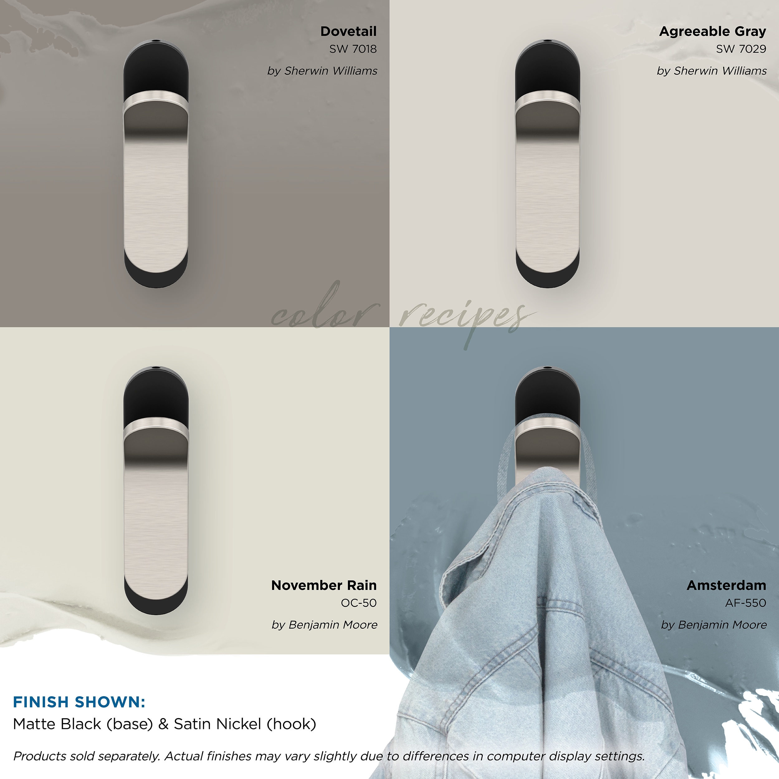 Amerock HBX37012MBG10 Decorative-Wall-Hooks - View #7