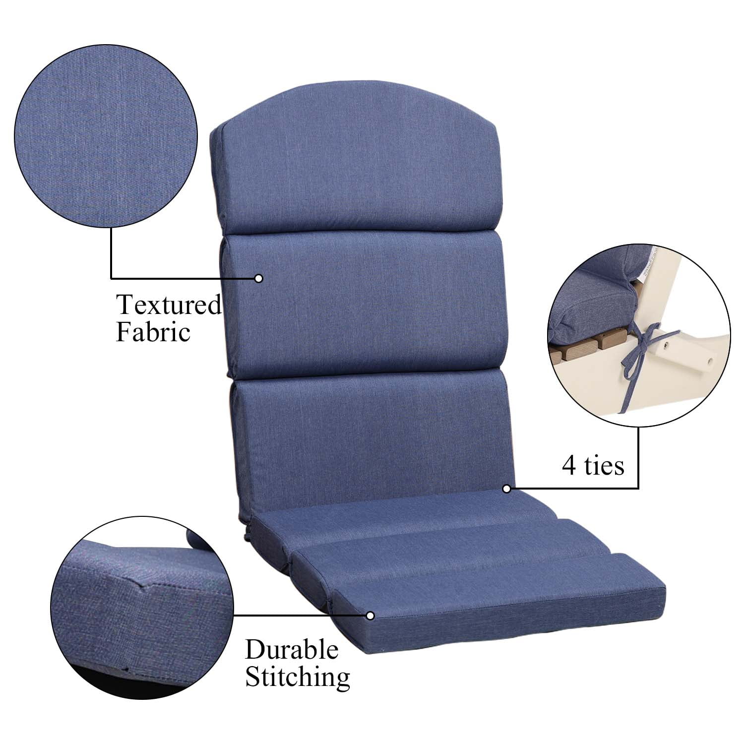 Aoodor A141-PDEDE Patio-Furniture-Cushions - View #4