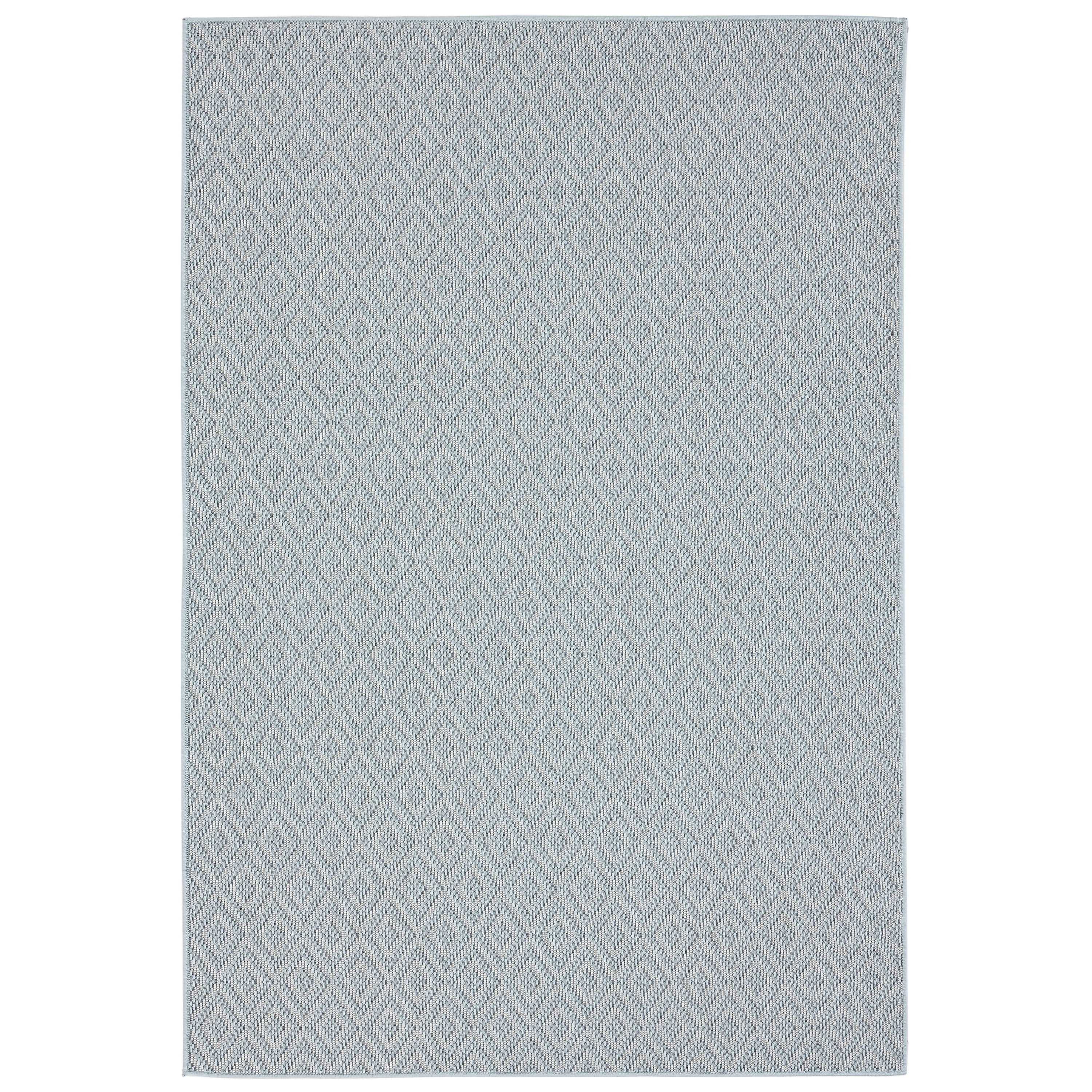 Home Dynamix 1-8149-333 Tripoli Lydia 8 x 10 (ft) Loomed Polypropylene Blue Rectangular Indoor/Outdoor Geometric Area rug