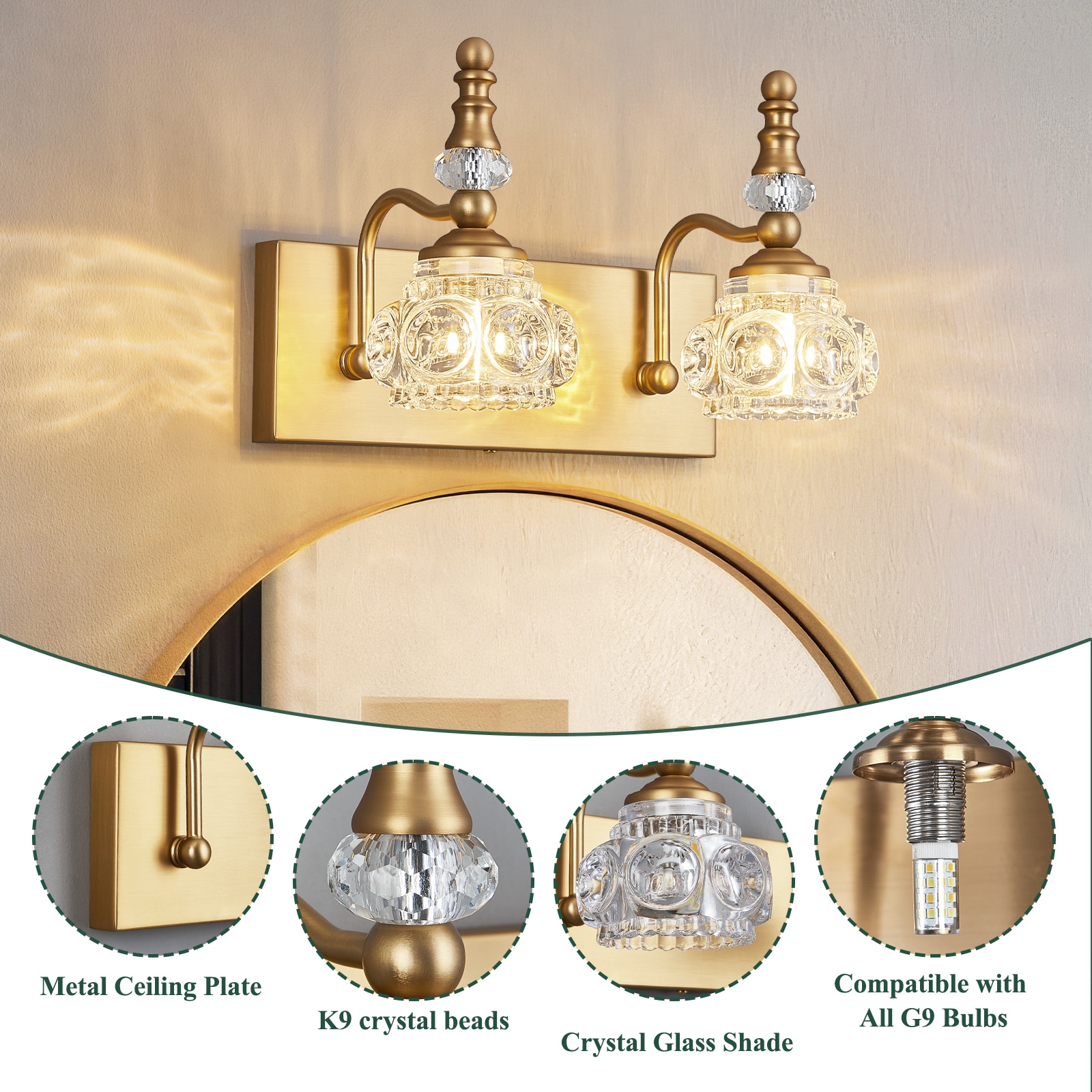 ZHLLMQ JW-493-2-BRASS b089995 - View #3