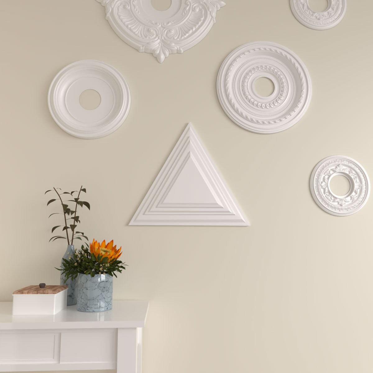 Ekena Millwork CM19TG Ceiling-Medallions - View #7