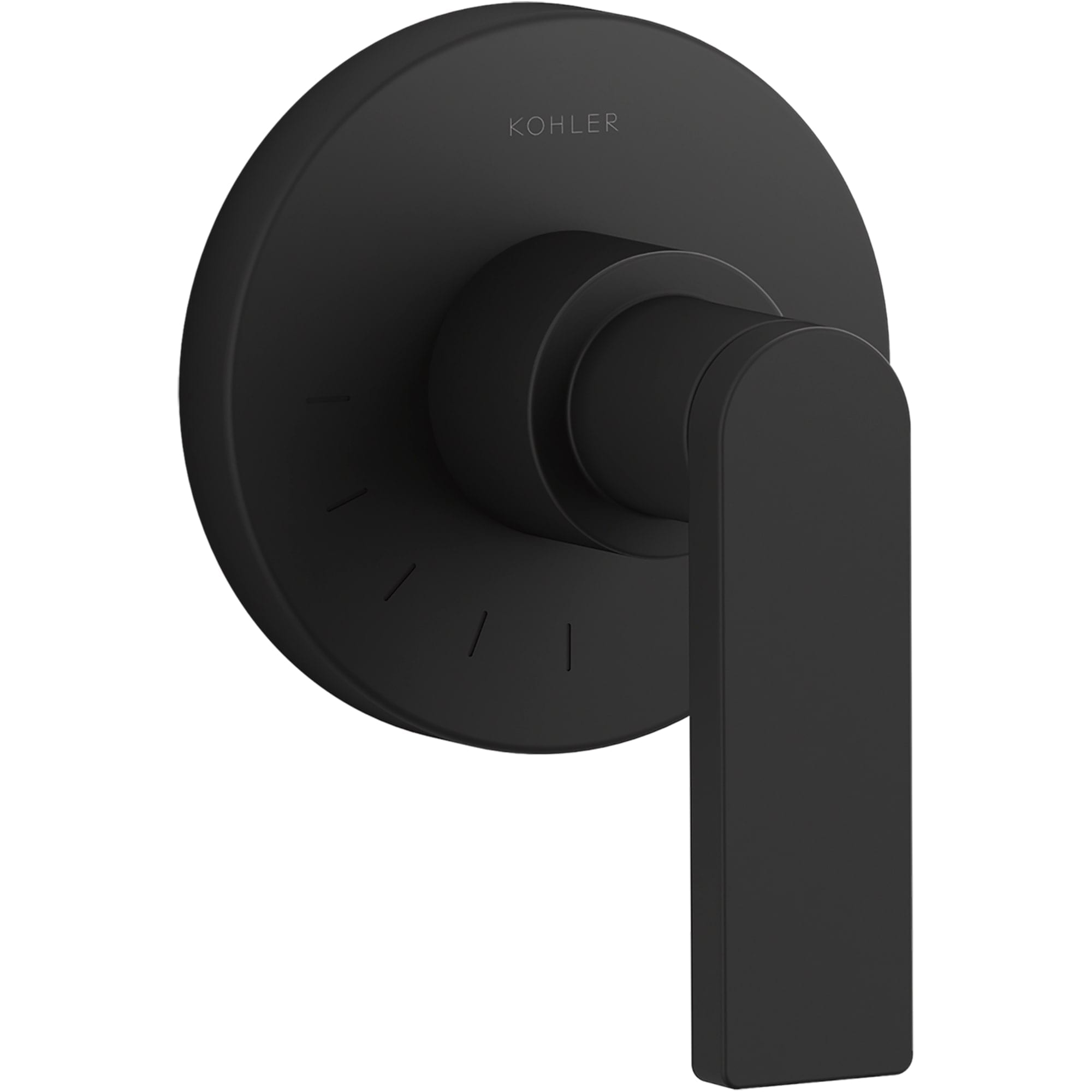KOHLER K-T73135-4-BL Composed Matte Black 3.875-in Universal Bathtub/Shower Shower mixer 3.25-in -ID