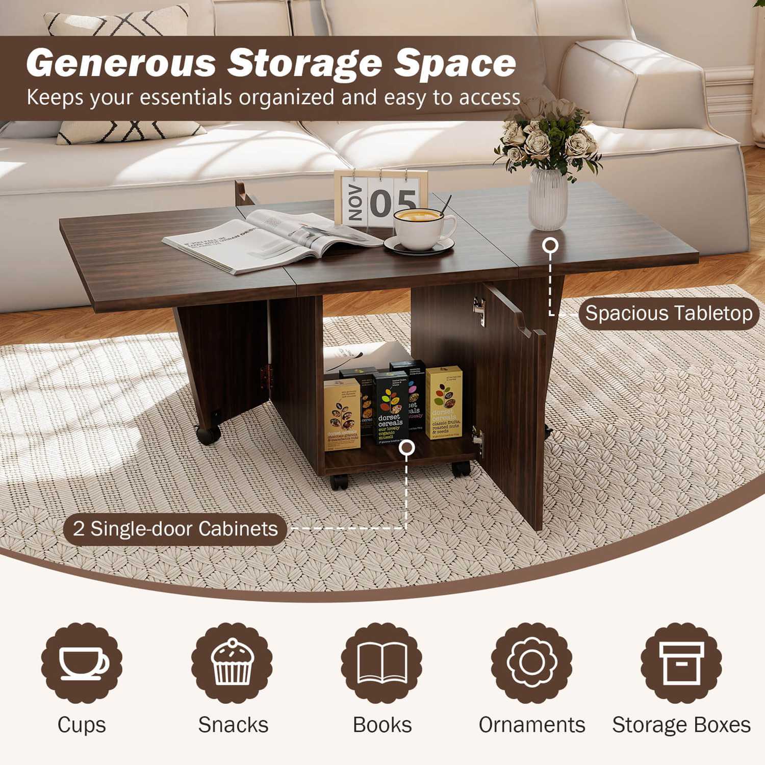 Costway CSHY004051 Coffee-Tables - View #8