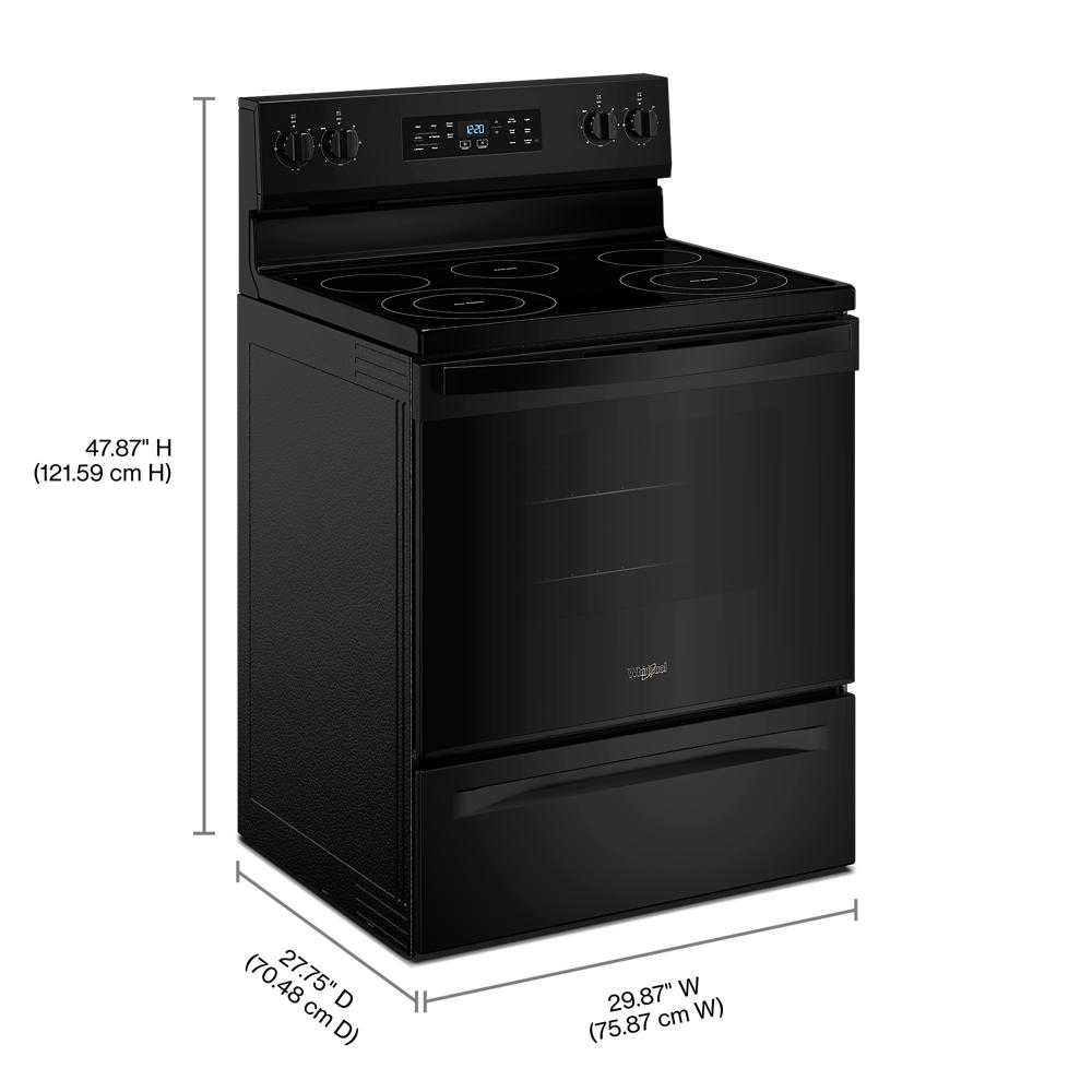 Whirlpool WFES4530SB Freestanding-Electric-Ranges - View #4