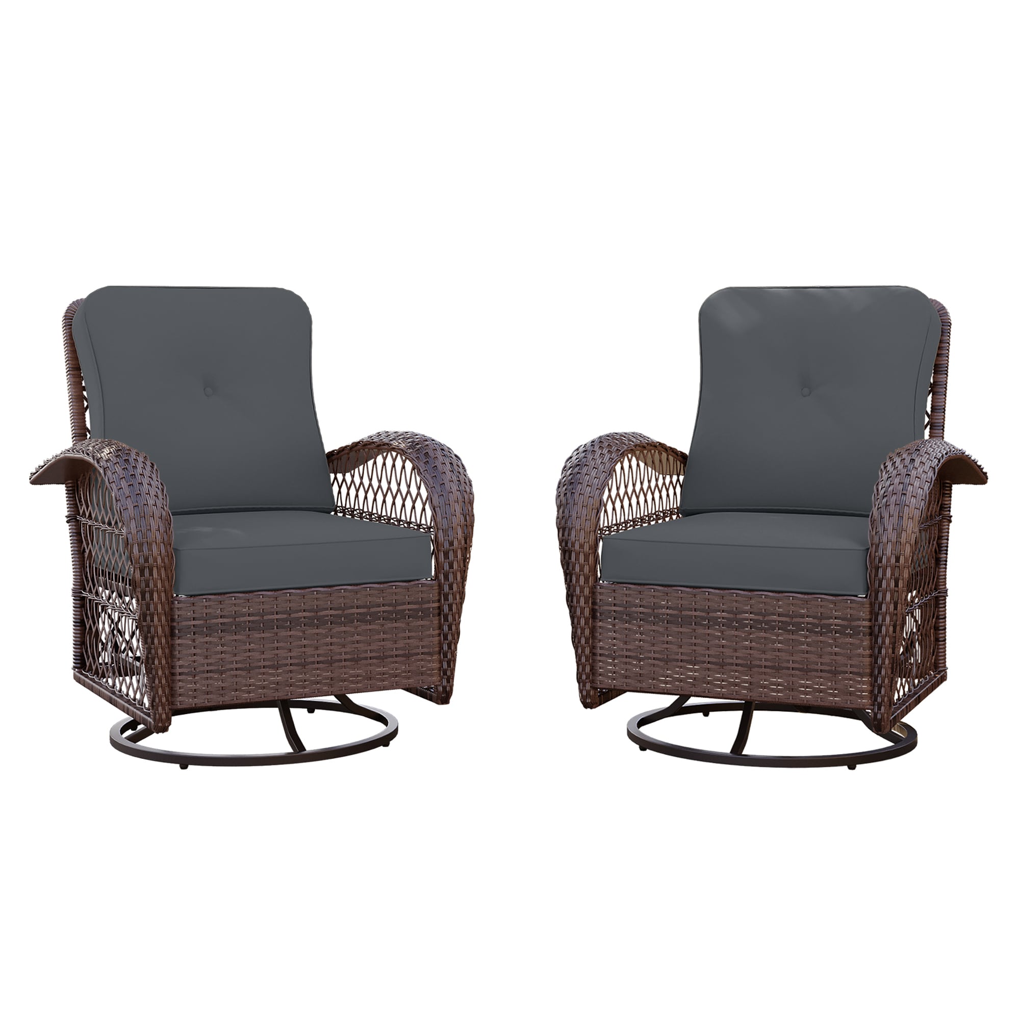 UPHA Y9BR-CJ2-DG Patio-Chairs - View #2