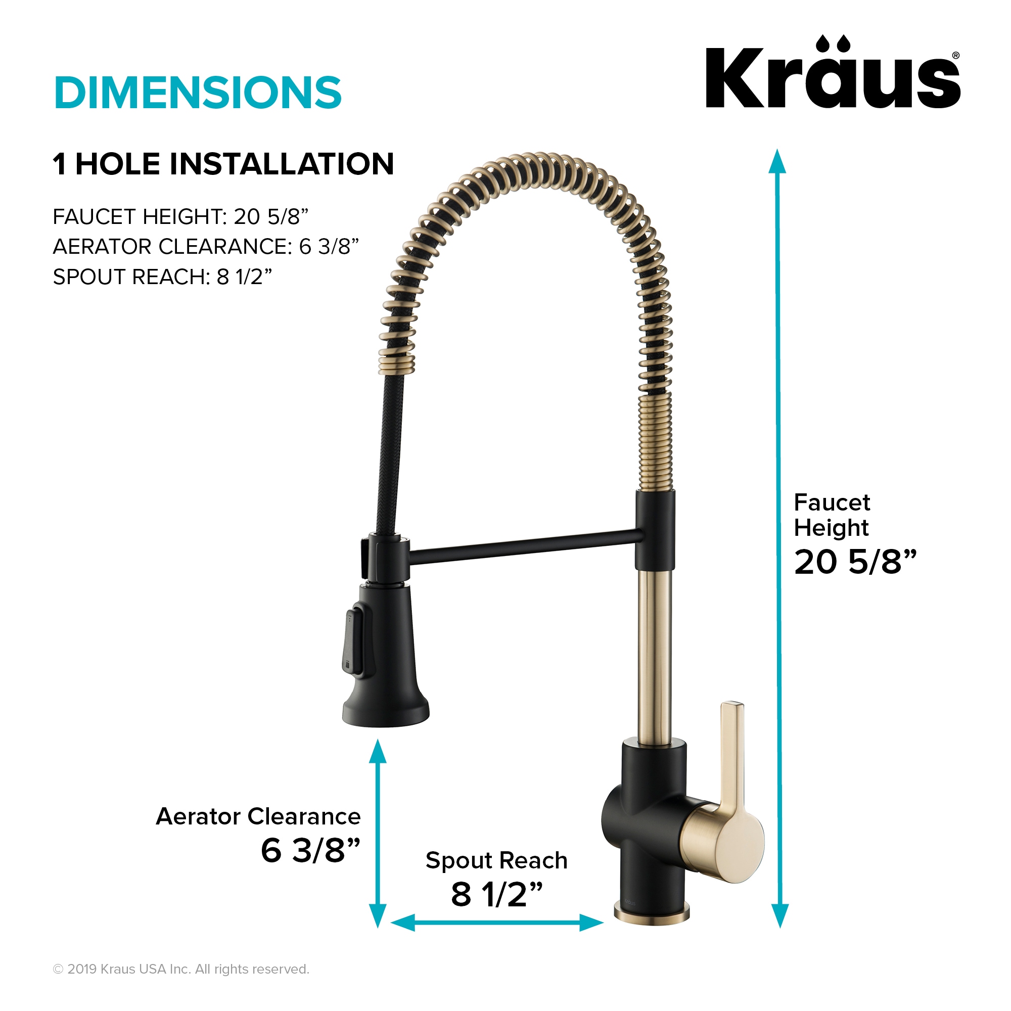 Kraus KPF-1690BGMB Kitchen-Faucets - View #7