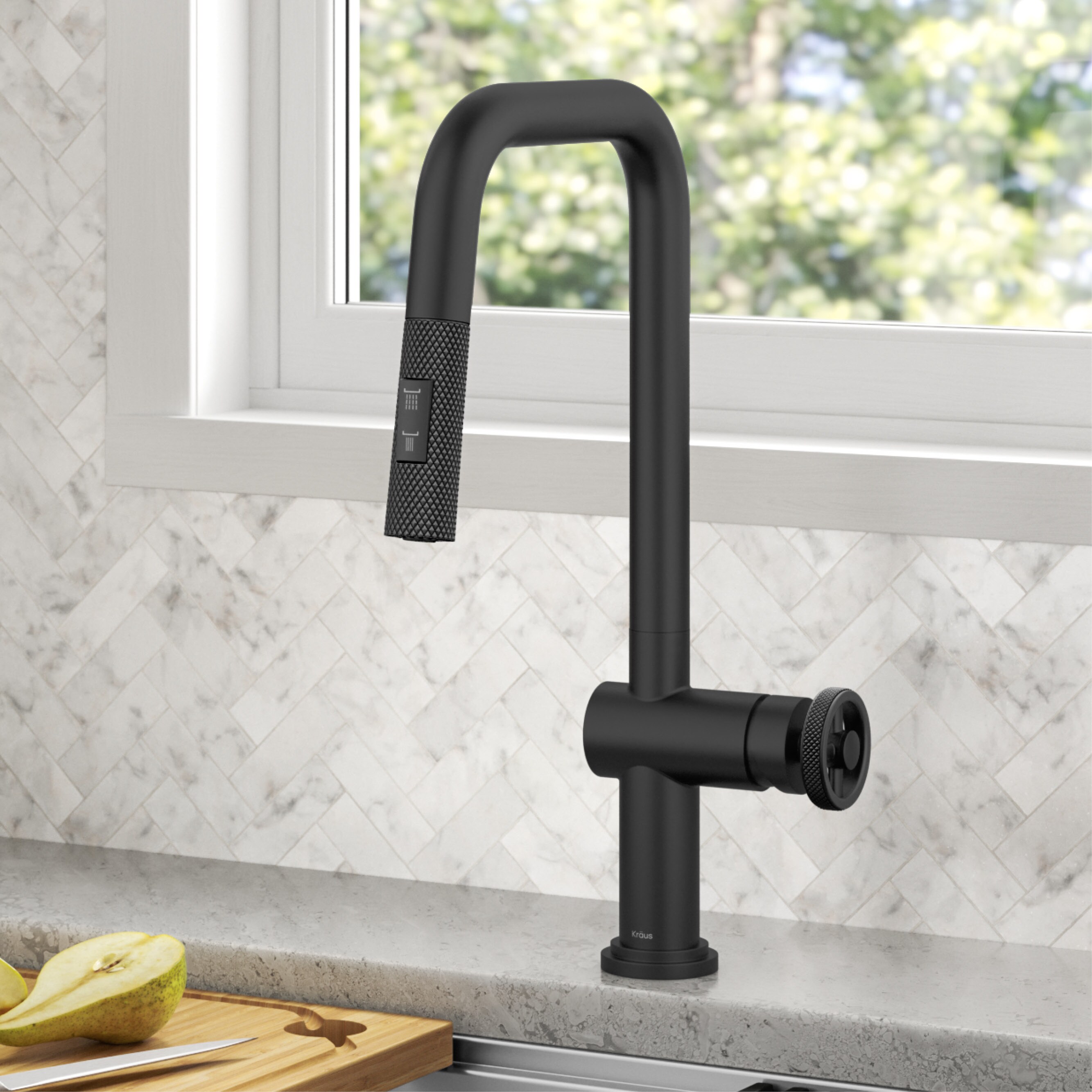 Kraus KPF-3126MB Kitchen-Faucets - View #3