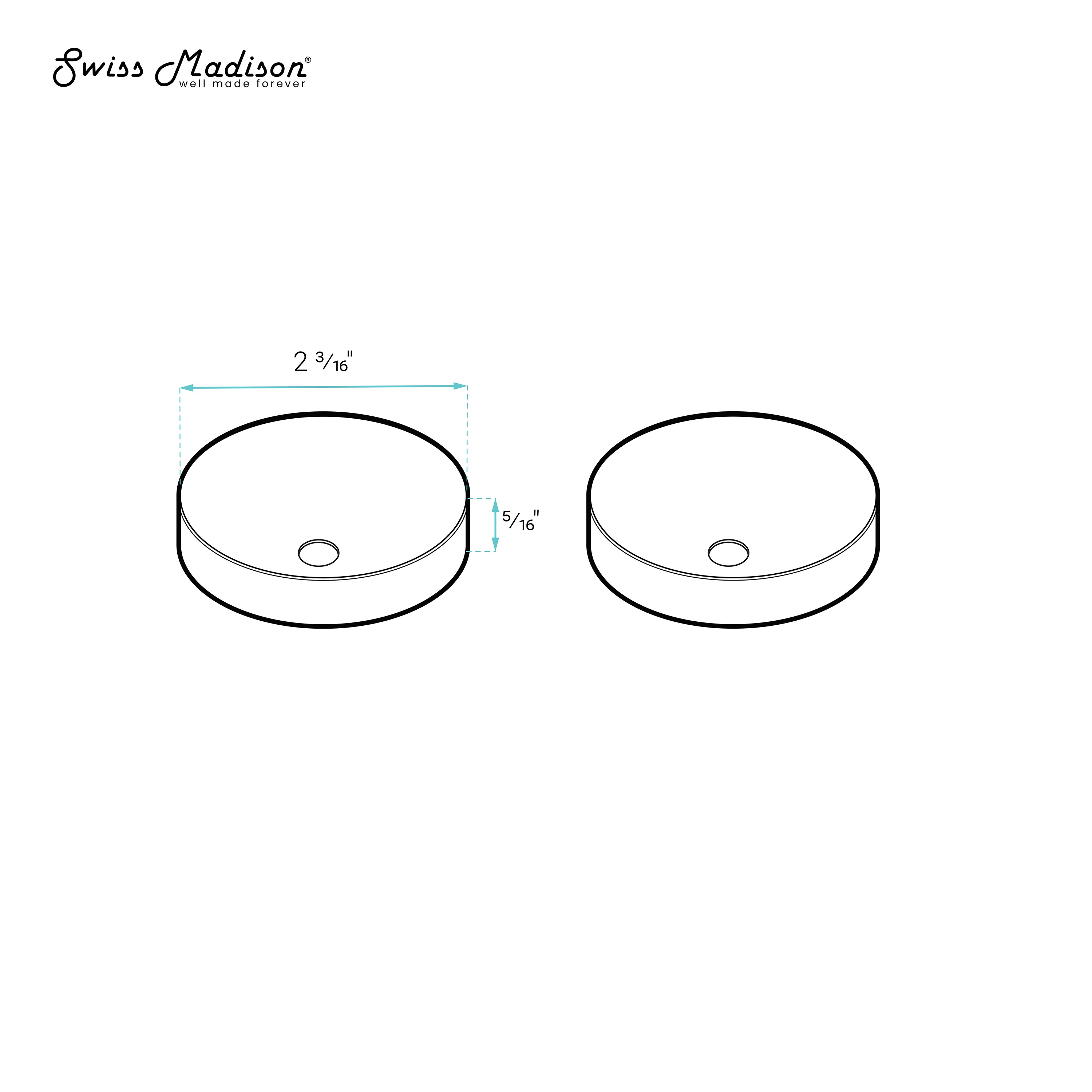 Swiss Madison SM-25-TACTM04RG Toilet-Components-Accessories - View #3