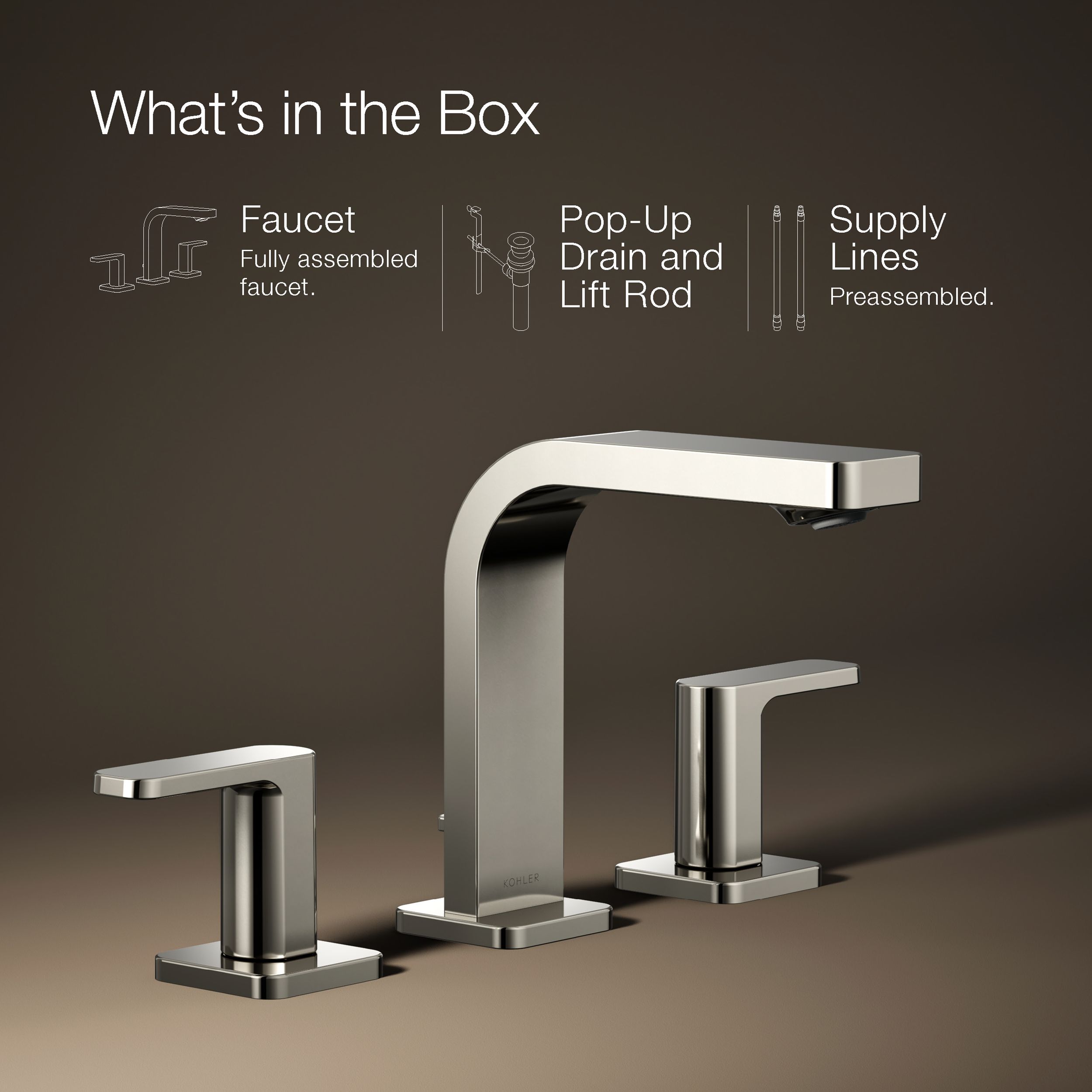 KOHLER 23484-4-SN Lavatory-Faucets - View #13