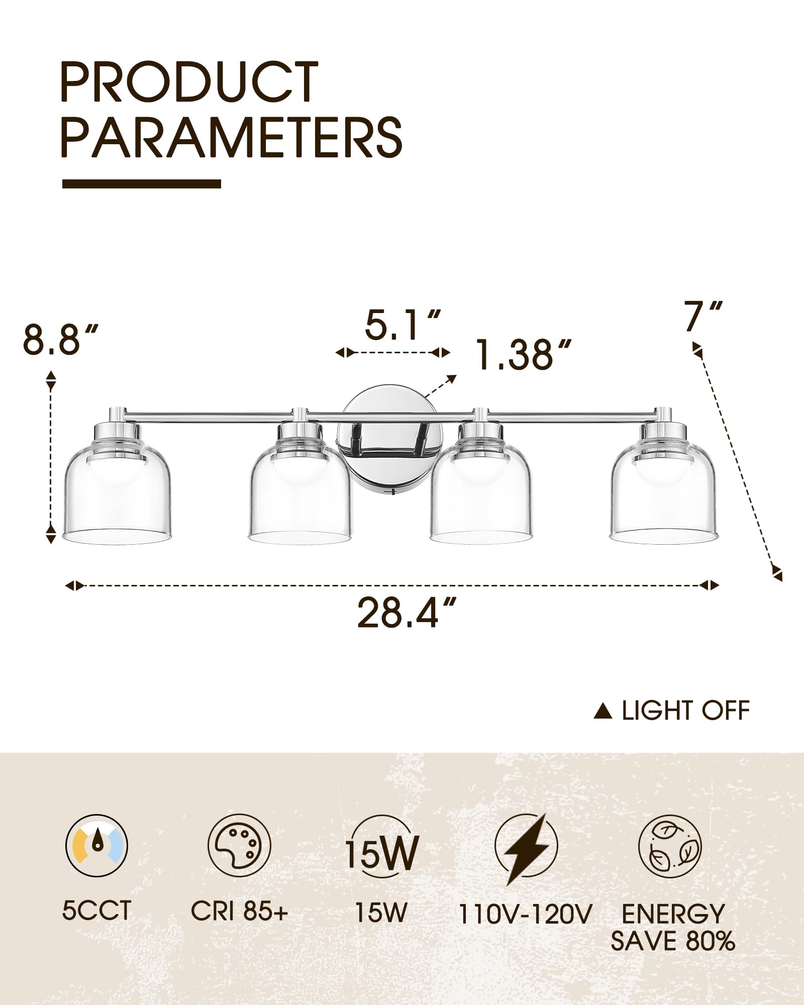 LTMATE LS5HJF94B-4W LED CH b089995 - View #2