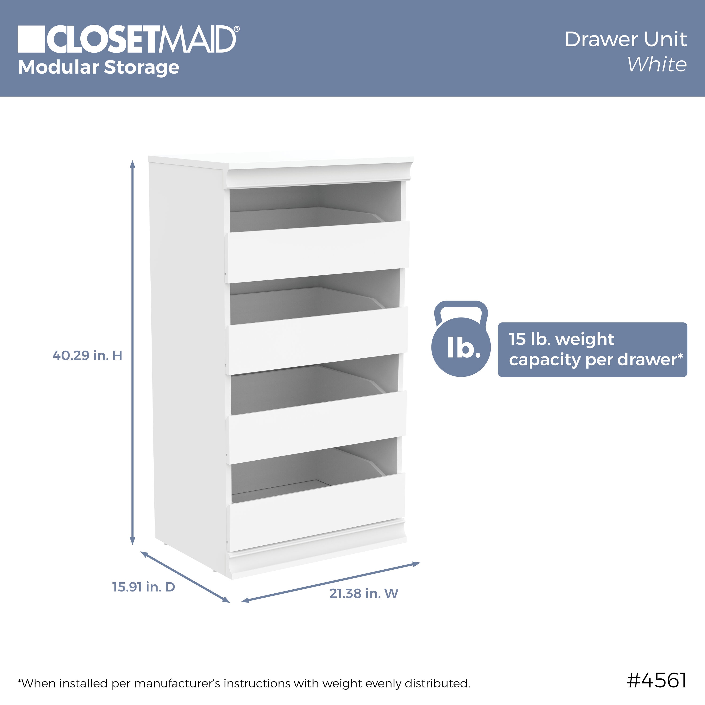 ClosetMaid 10000-04804 Wood-Closet-Kits - View #8