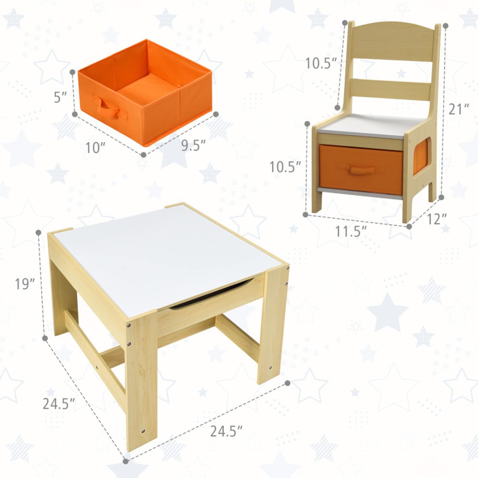 SUGIFT LW047SUGHY094 Kids-Play-Tables - View #3