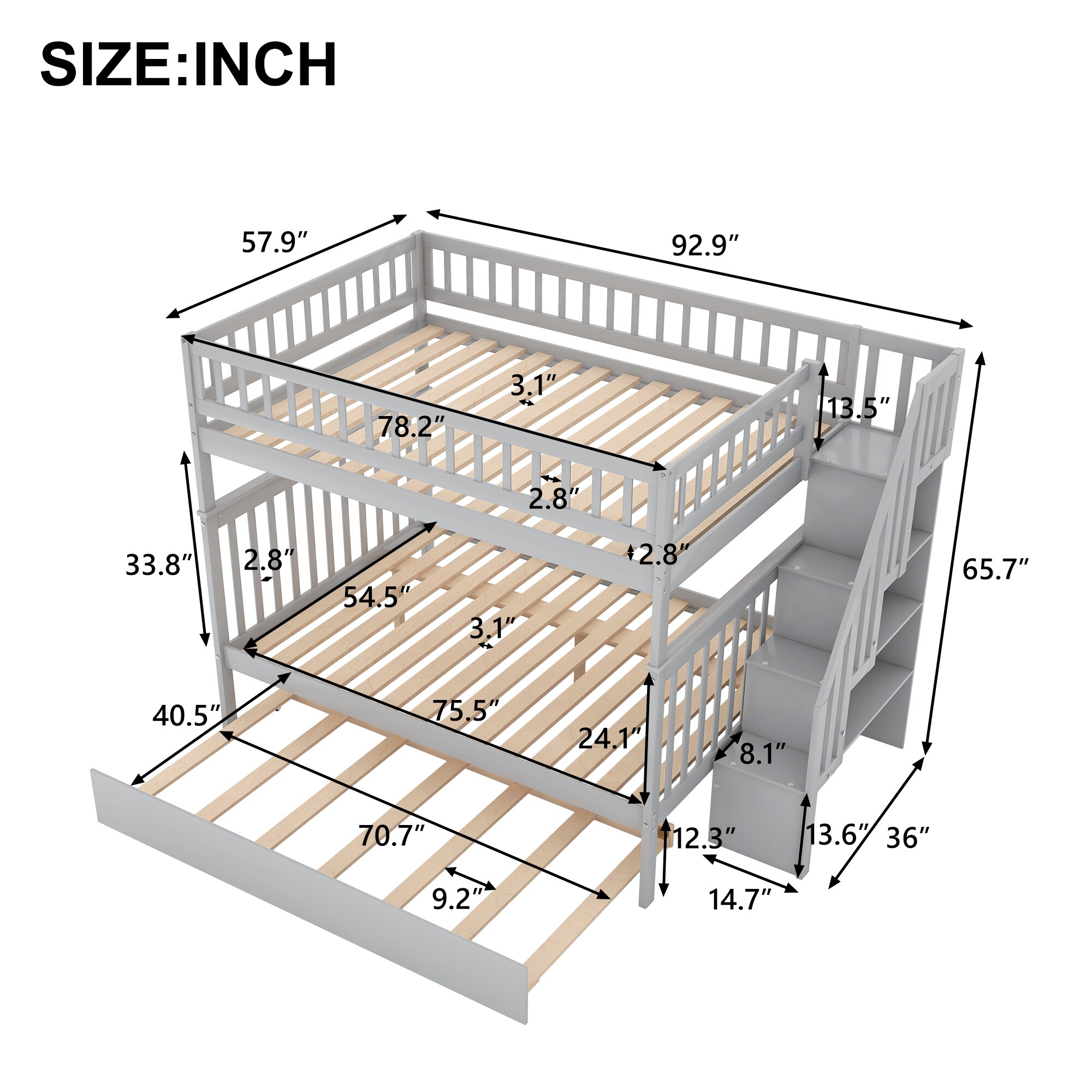 ModernLuxe GX000402AAE-1 Bunk-Beds - View #4
