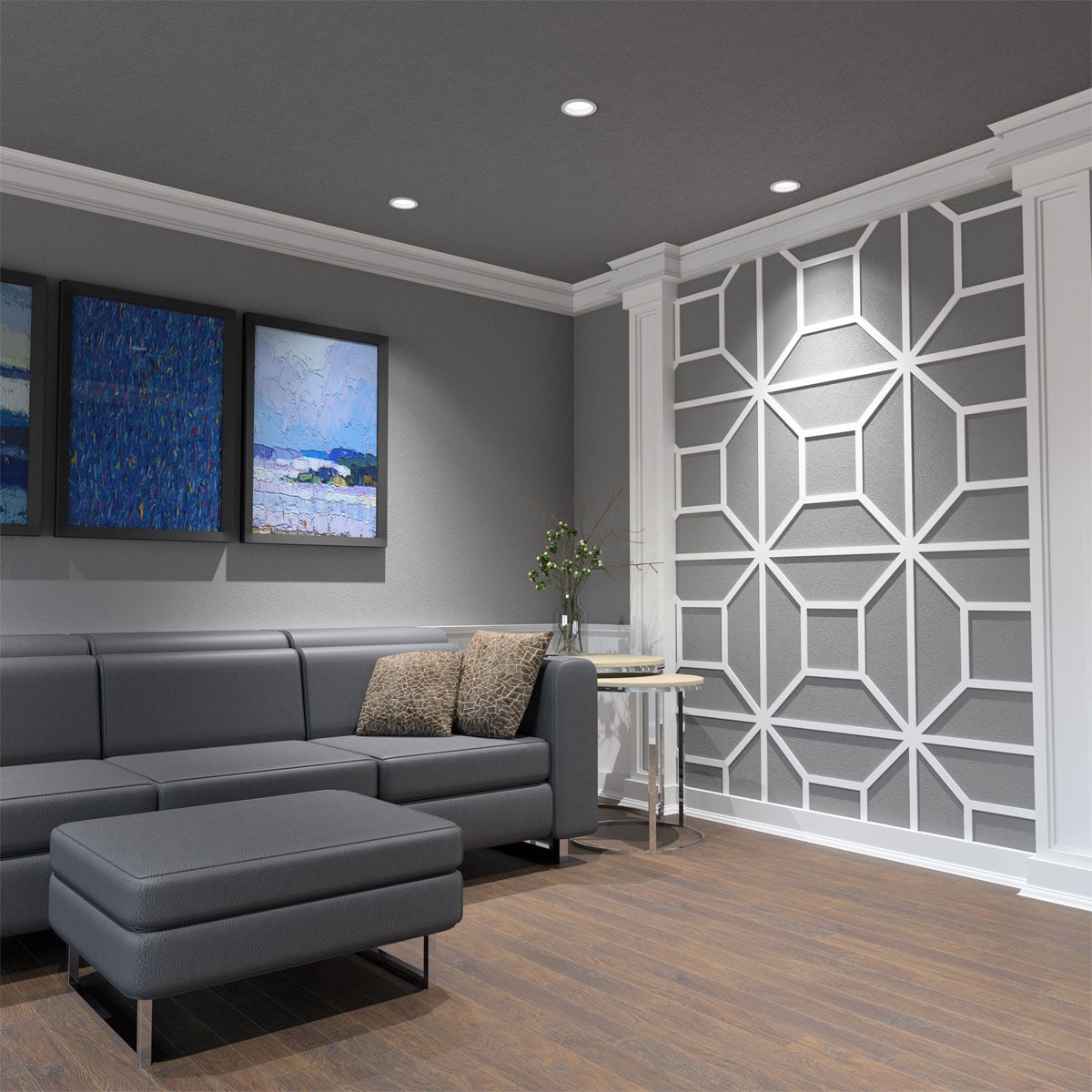 Ekena Millwork WALP24X24MAR Wall-Panels - View #4