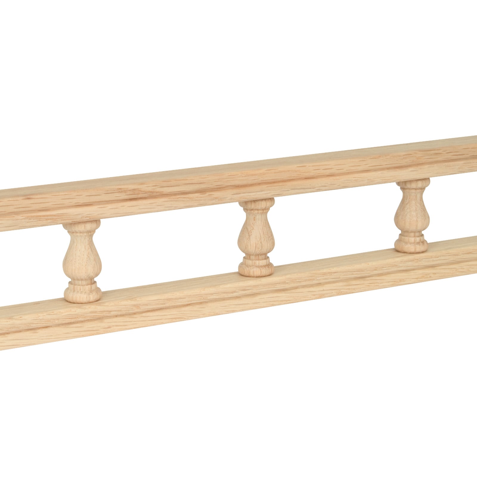 Waddell 5504 MPL 3/4-in x 1-1/4-in x 4-ft Classic Unfinished Maple Shoe Moulding