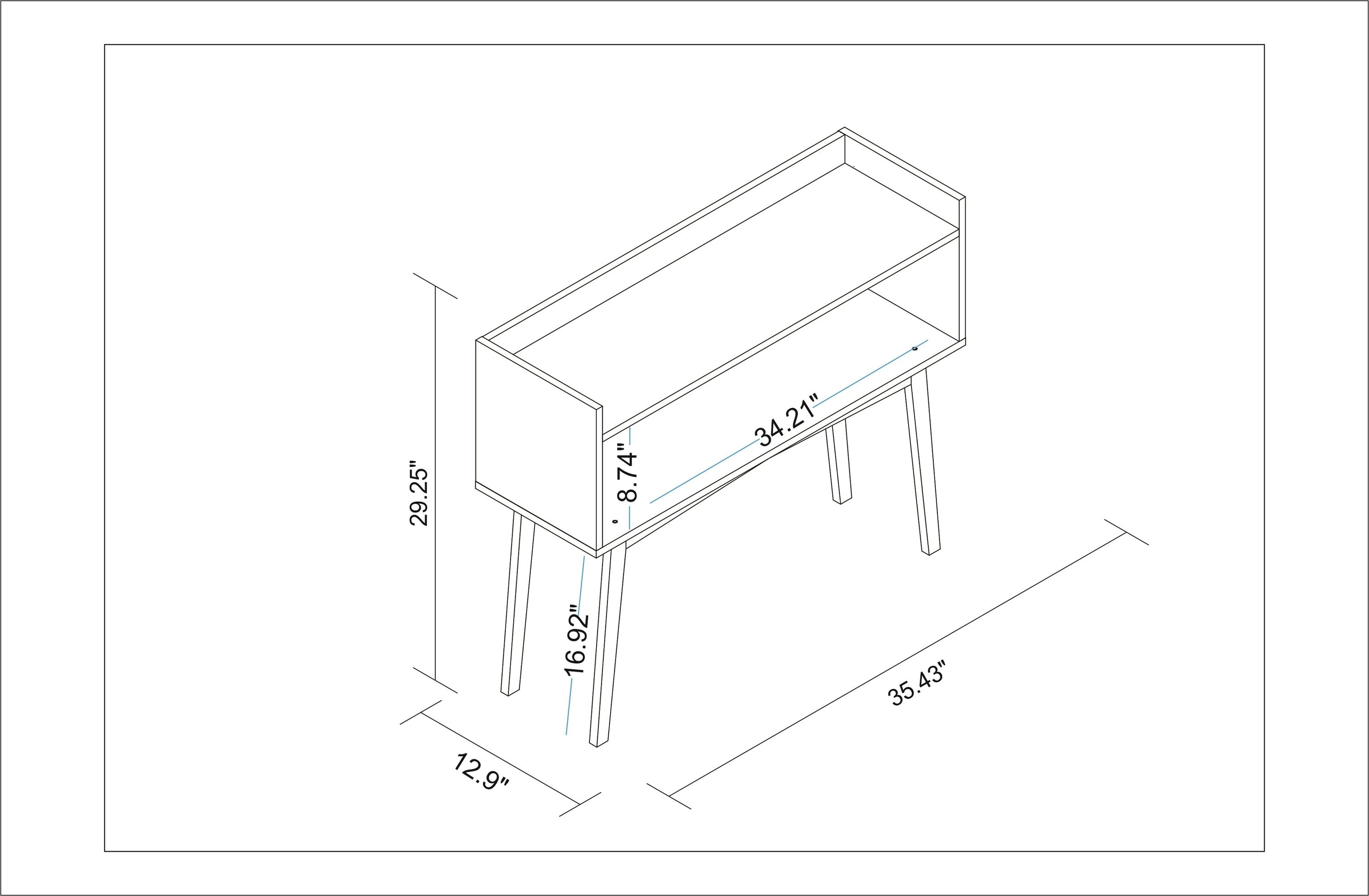 Manhattan Comfort 142AMC209 Console-Sofa-Tables - View #3