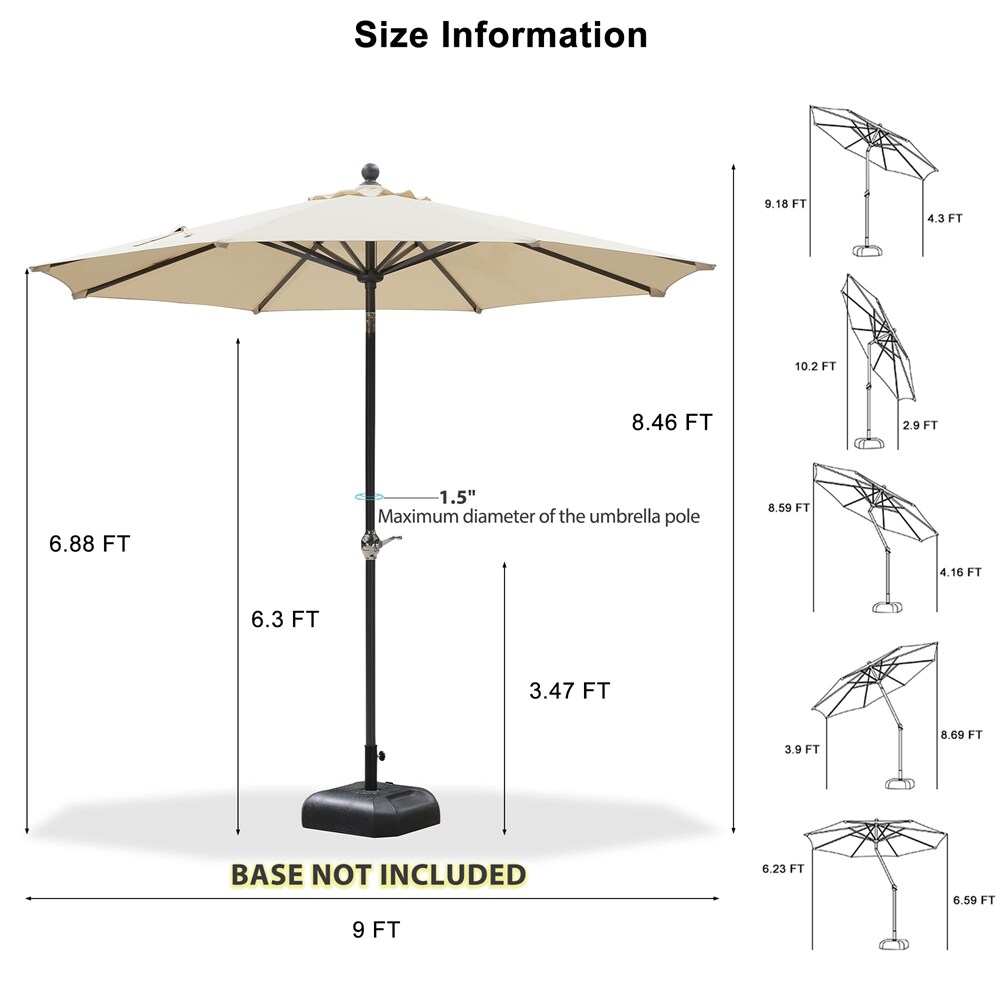 PURPLE LEAF LS03-SZXUM09-KK Umbrellas-2 - View #7