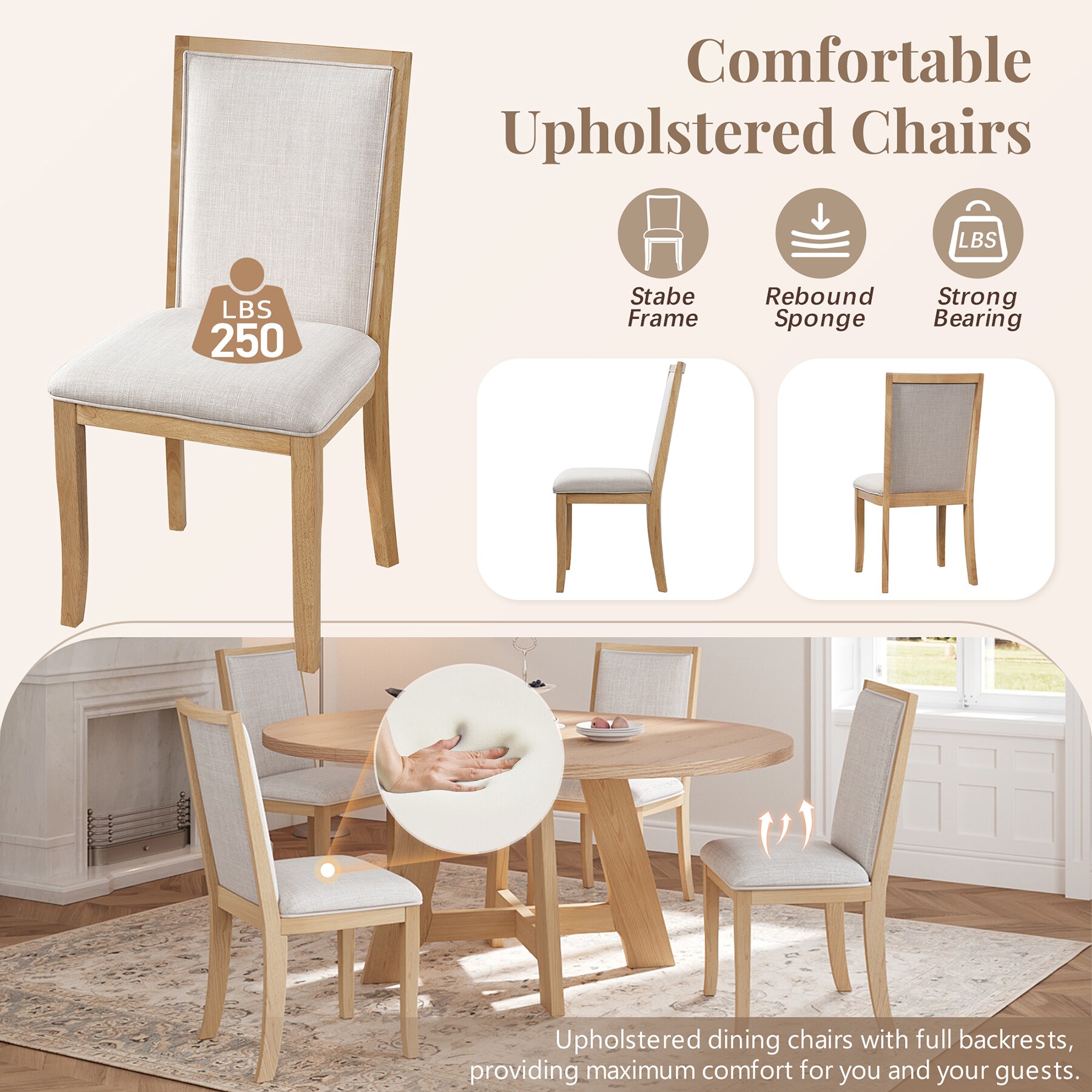 SINOFURN SYA330193WT Dining-Sets - View #5
