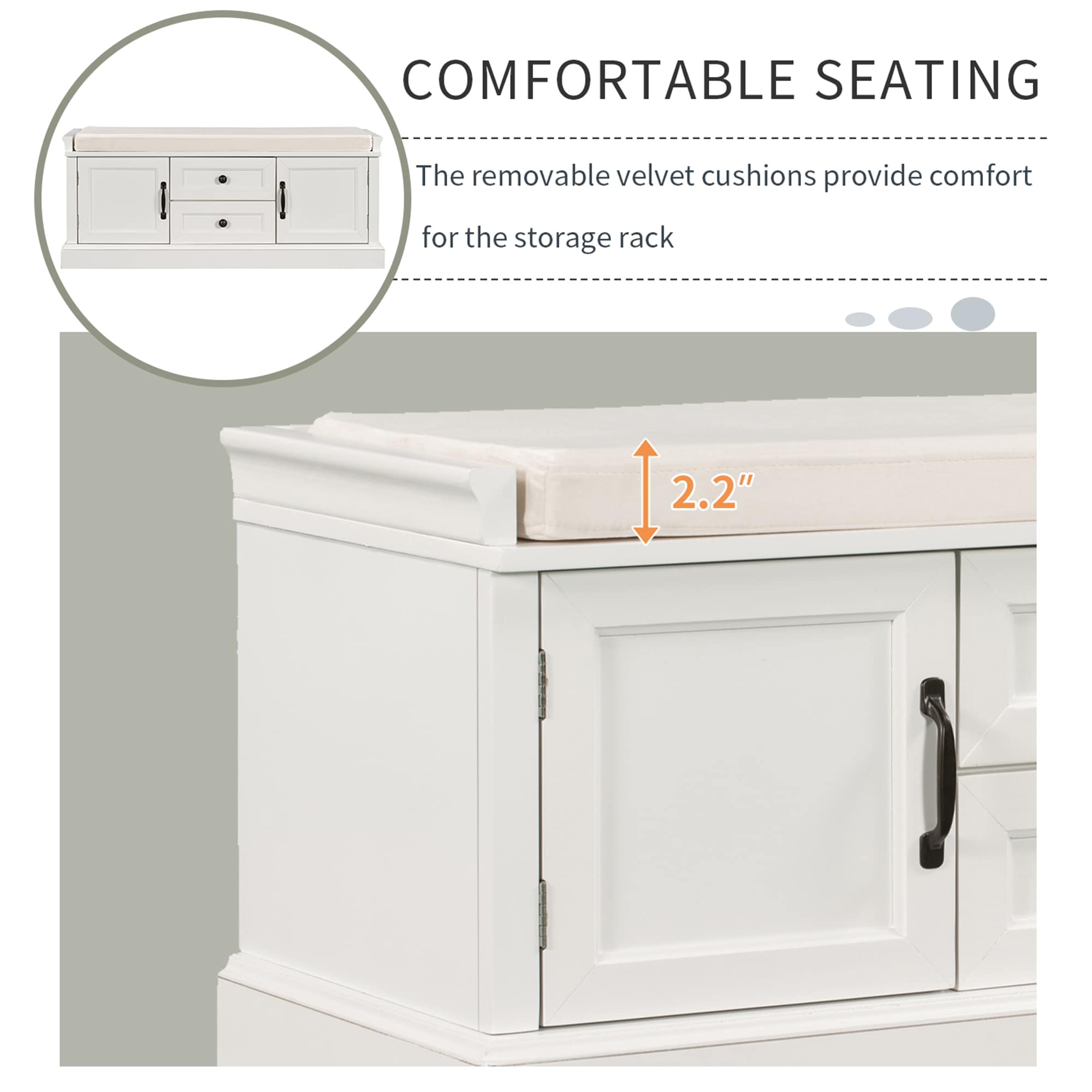SINOFURN SYA330145WT bench - View #17