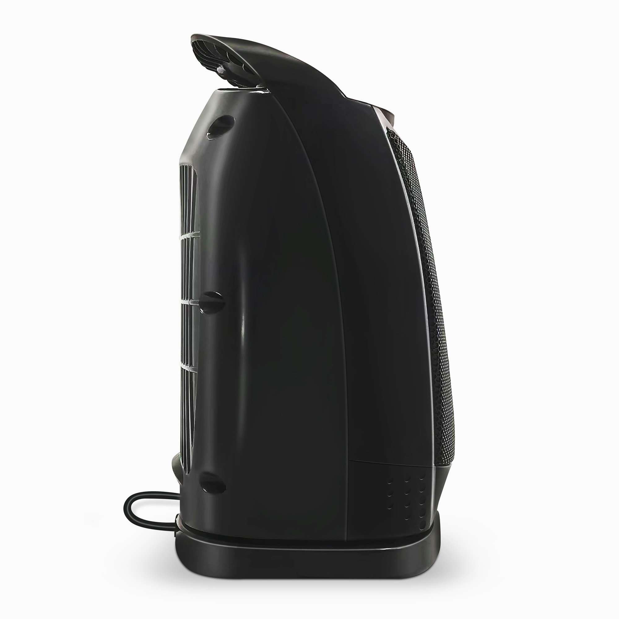Proaira Black Ceramic Electric Space Heater with Thermostat