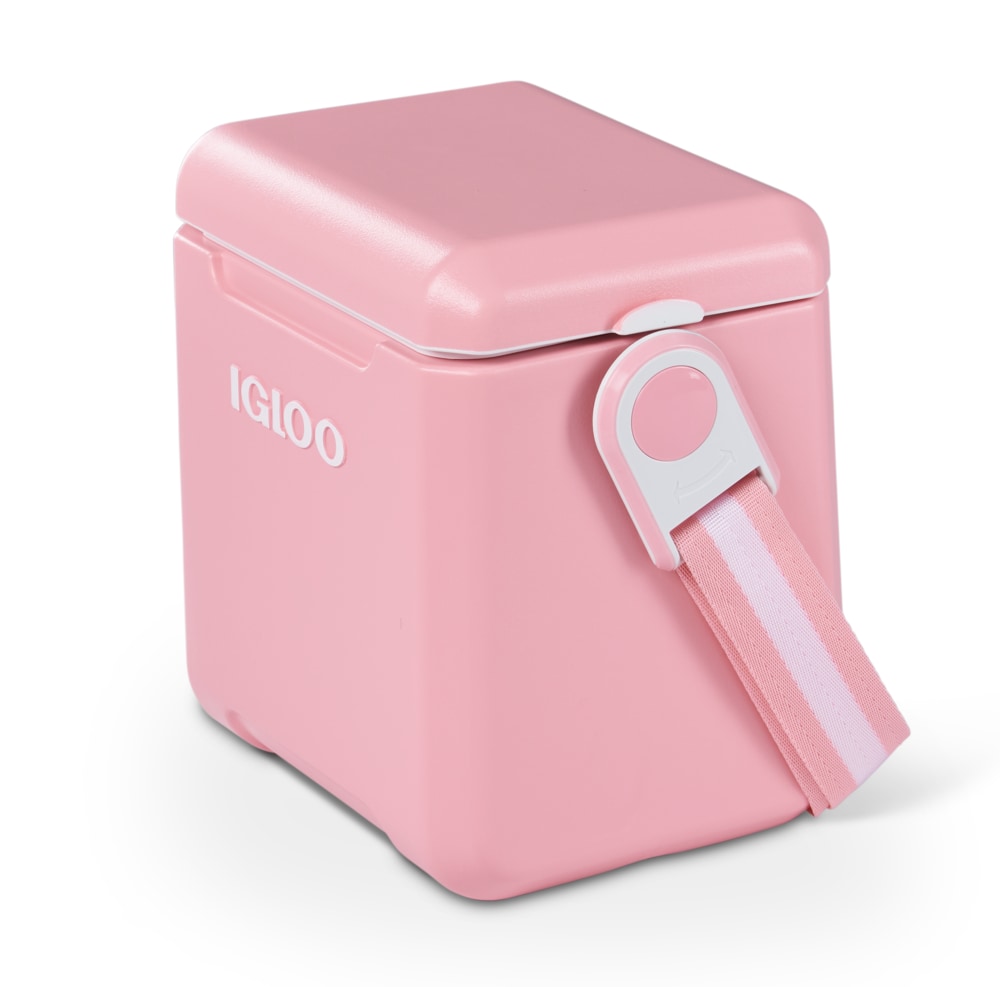 Igloo Pink Hearts Polartherm Insulated Cooler 2 Compartment Lunch Pail Box