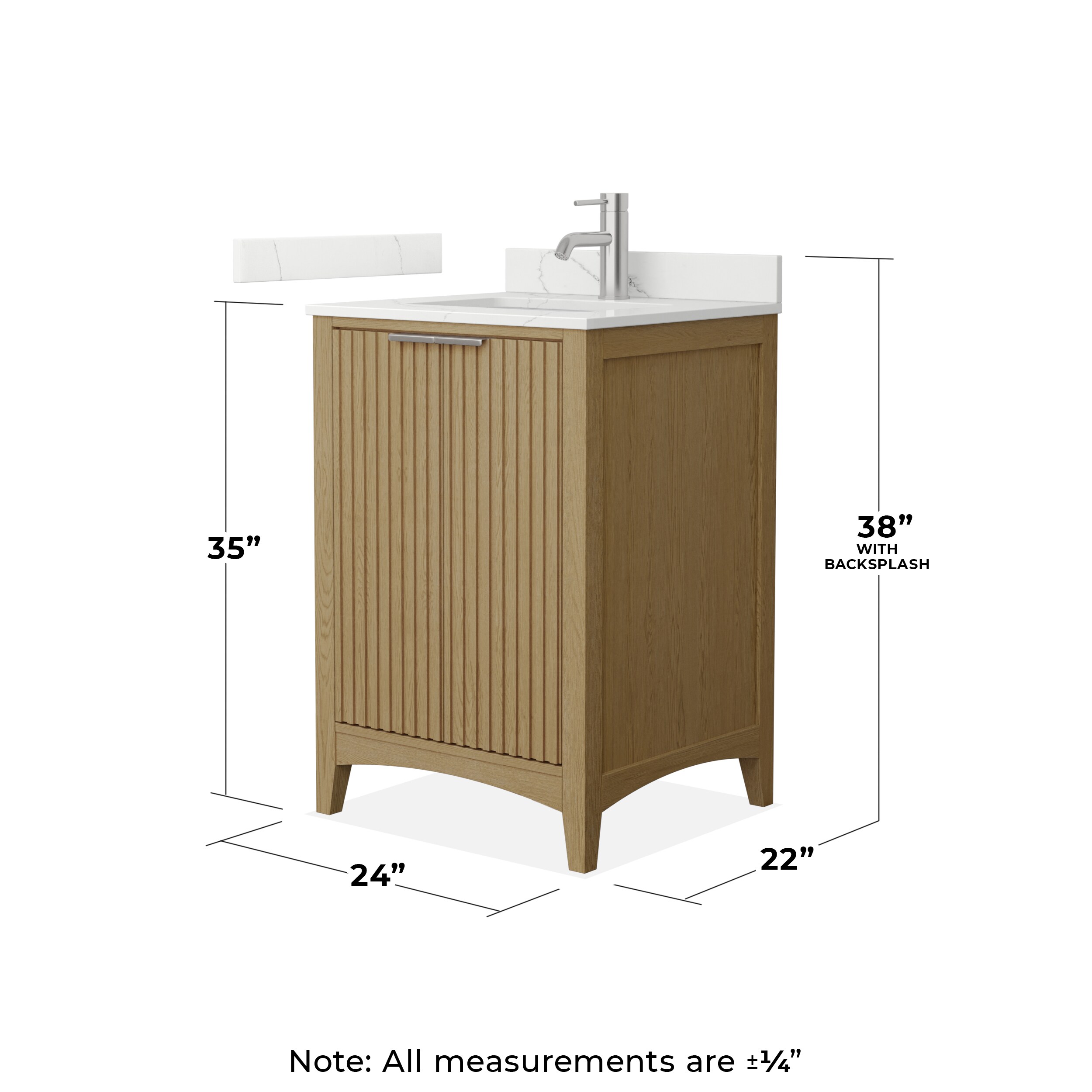 Wyndham Collection WCF919124SNOGTUNSMXX Bath-Vanity-Combo - View #5