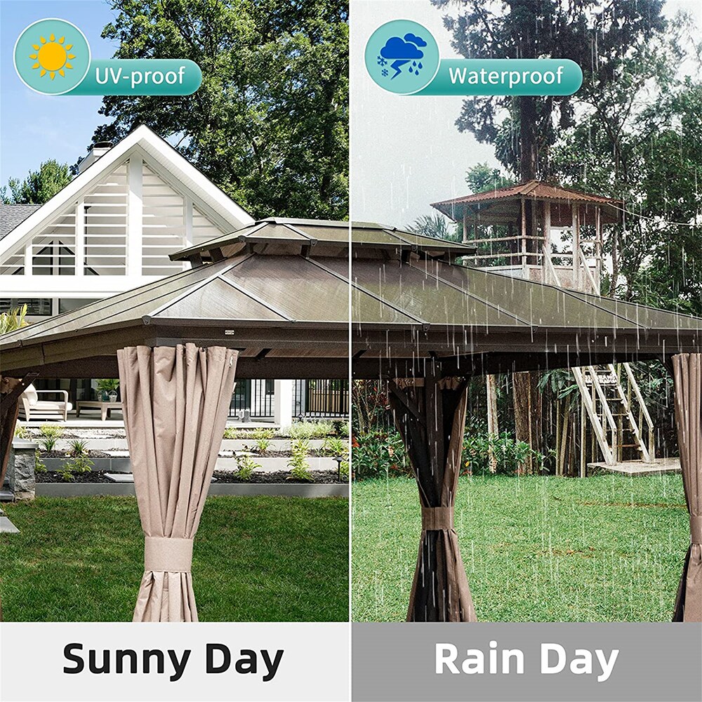 Topcraft GZB021BR Wood-Resin-Gazebos - View #6
