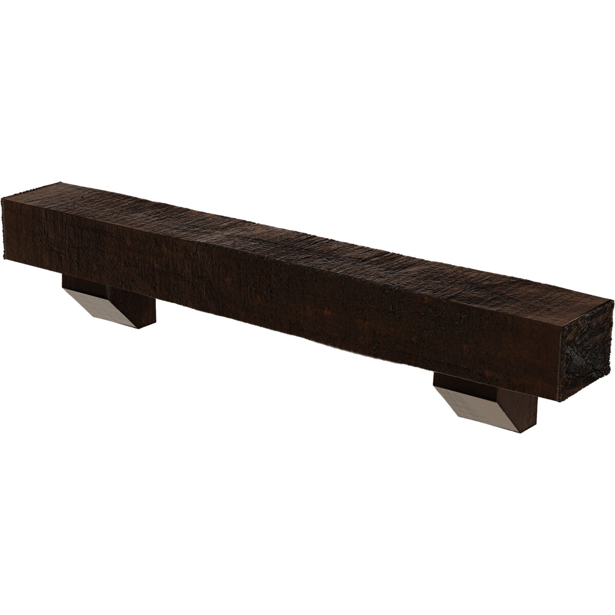 Ekena Millwork MANURC08X10X60ASZD Mantel-Shelves - View #3