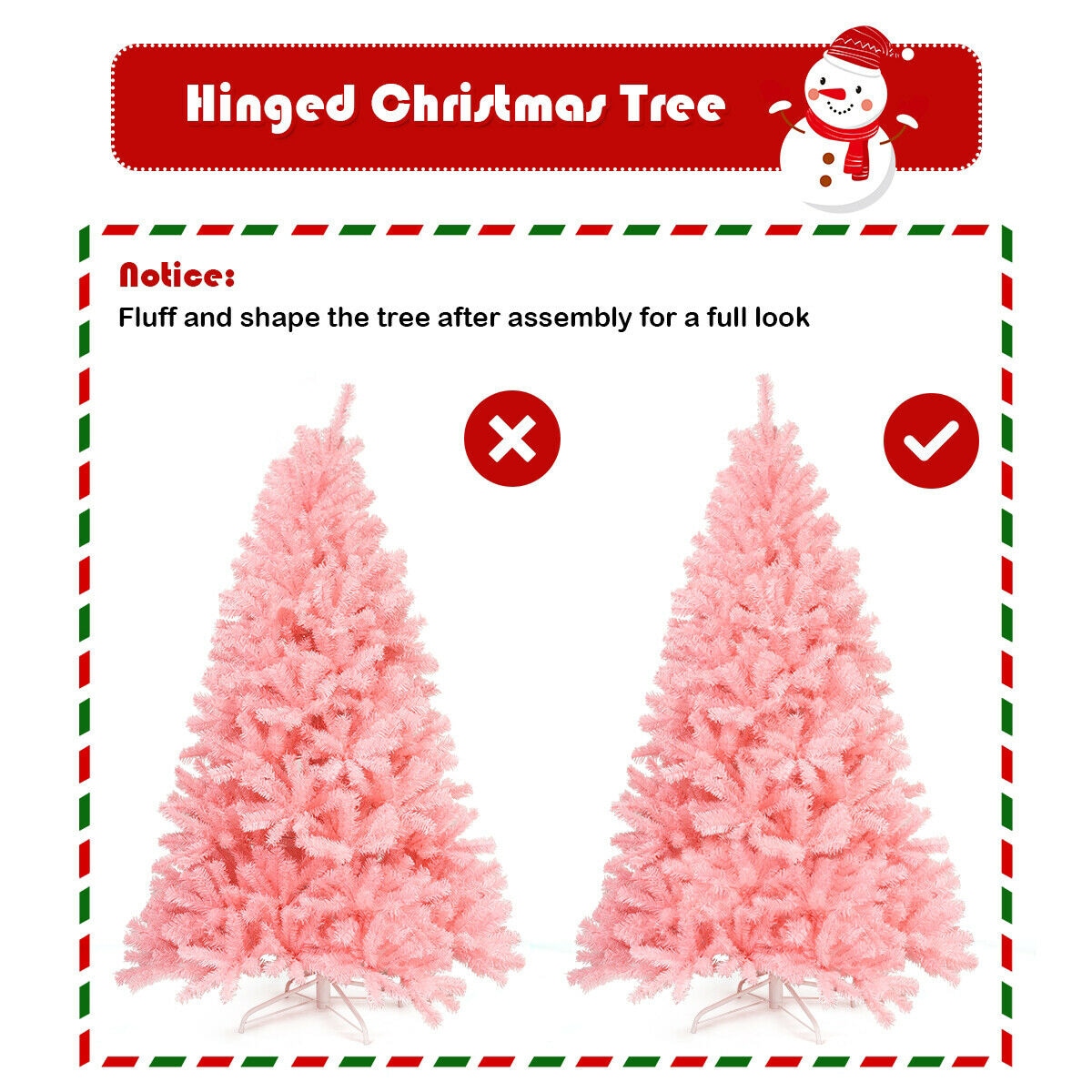 Forclover HYFW-TR823 Artificial-Christmas-Trees - View #6