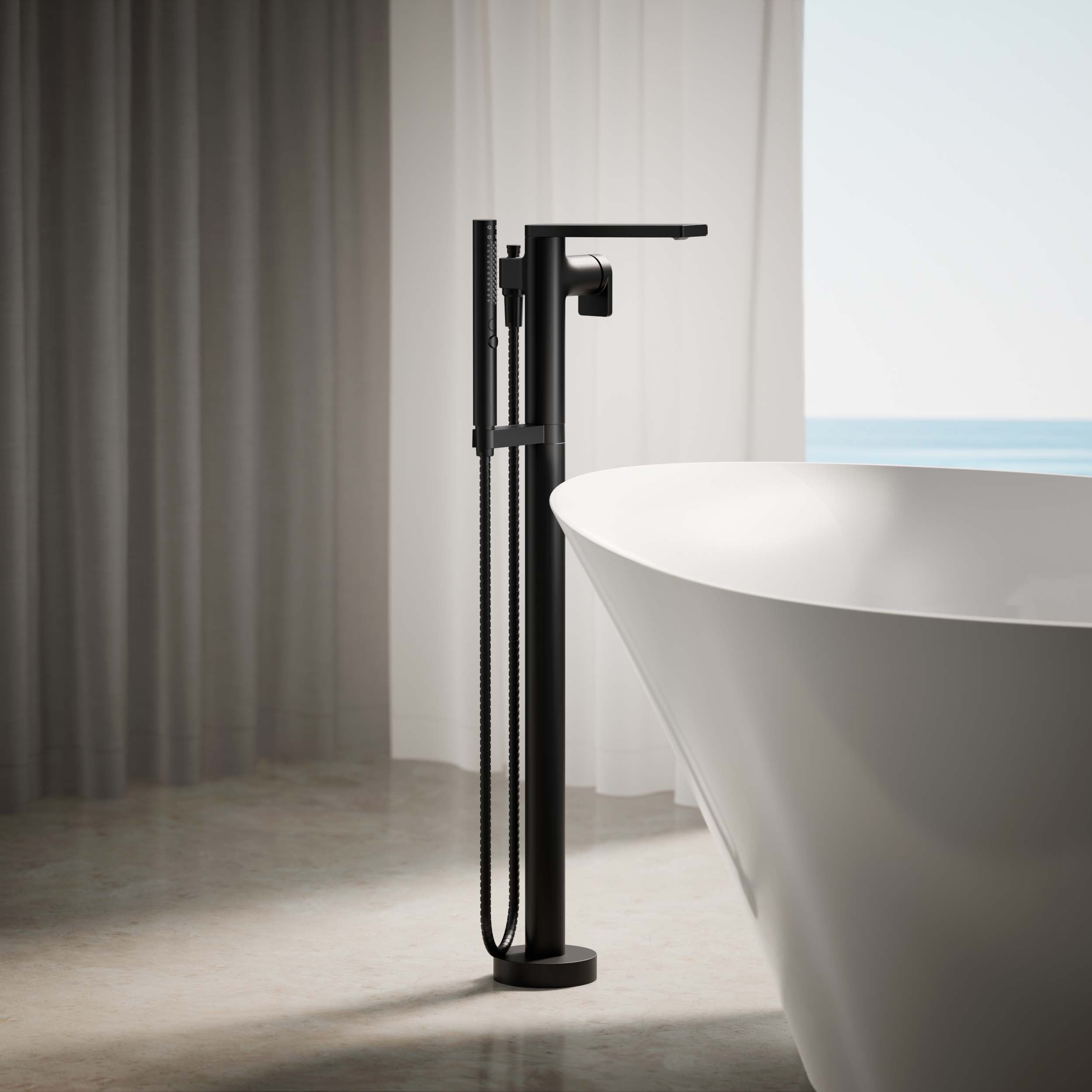 KOHLER K-T73087-4-BL Roman-Tub-Faucets - View #2