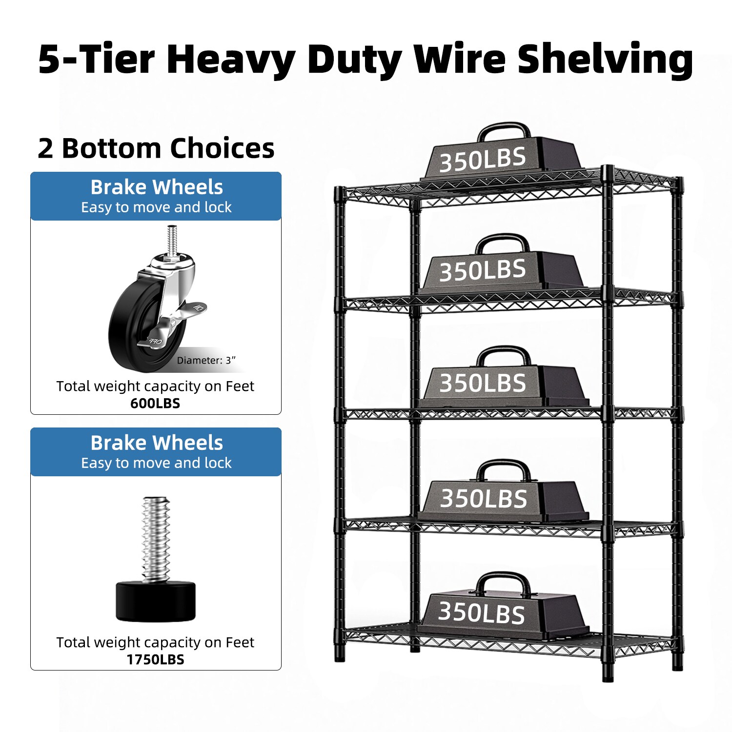 Blisstyle GS32 Free-Standing-Shelving - View #4