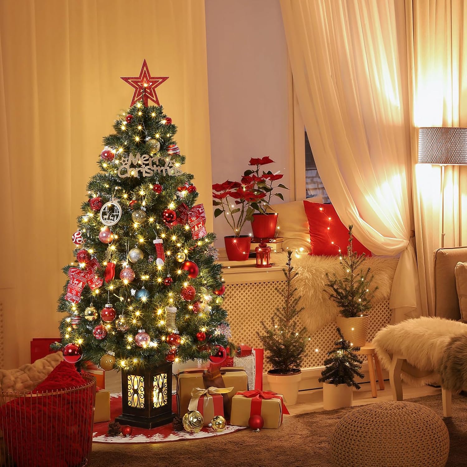 Qeetex LHF-SDS-QOP65024 Artificial-Christmas-Trees - View #3