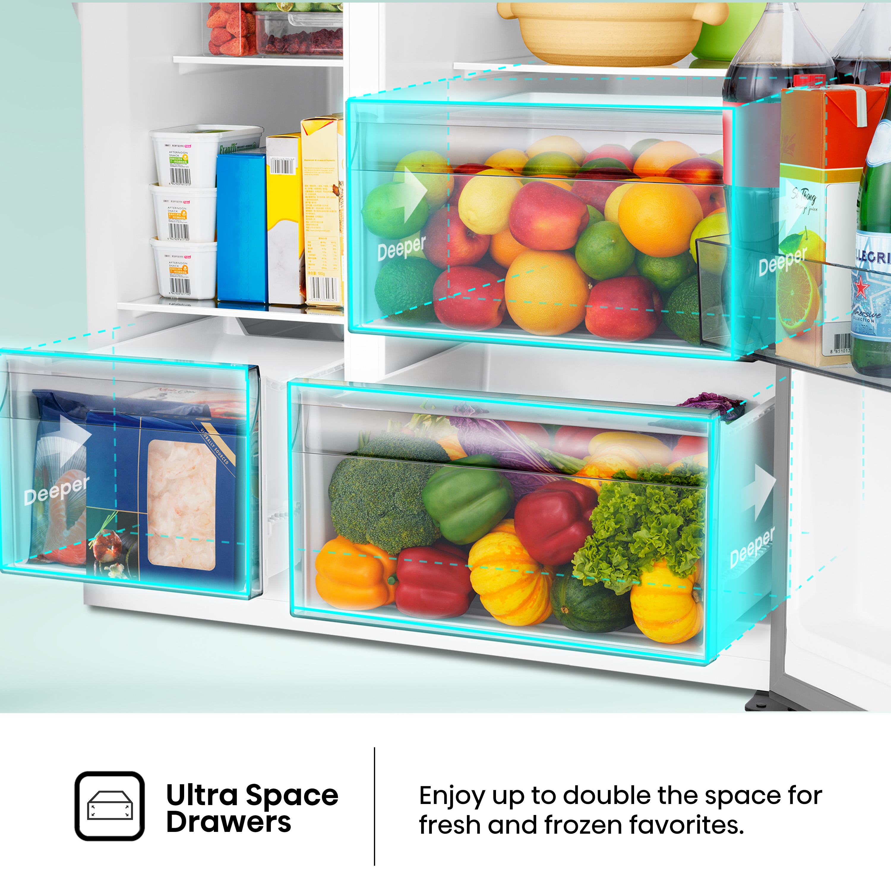 Hisense HRS290P5FSE Side-By-Side - View #15