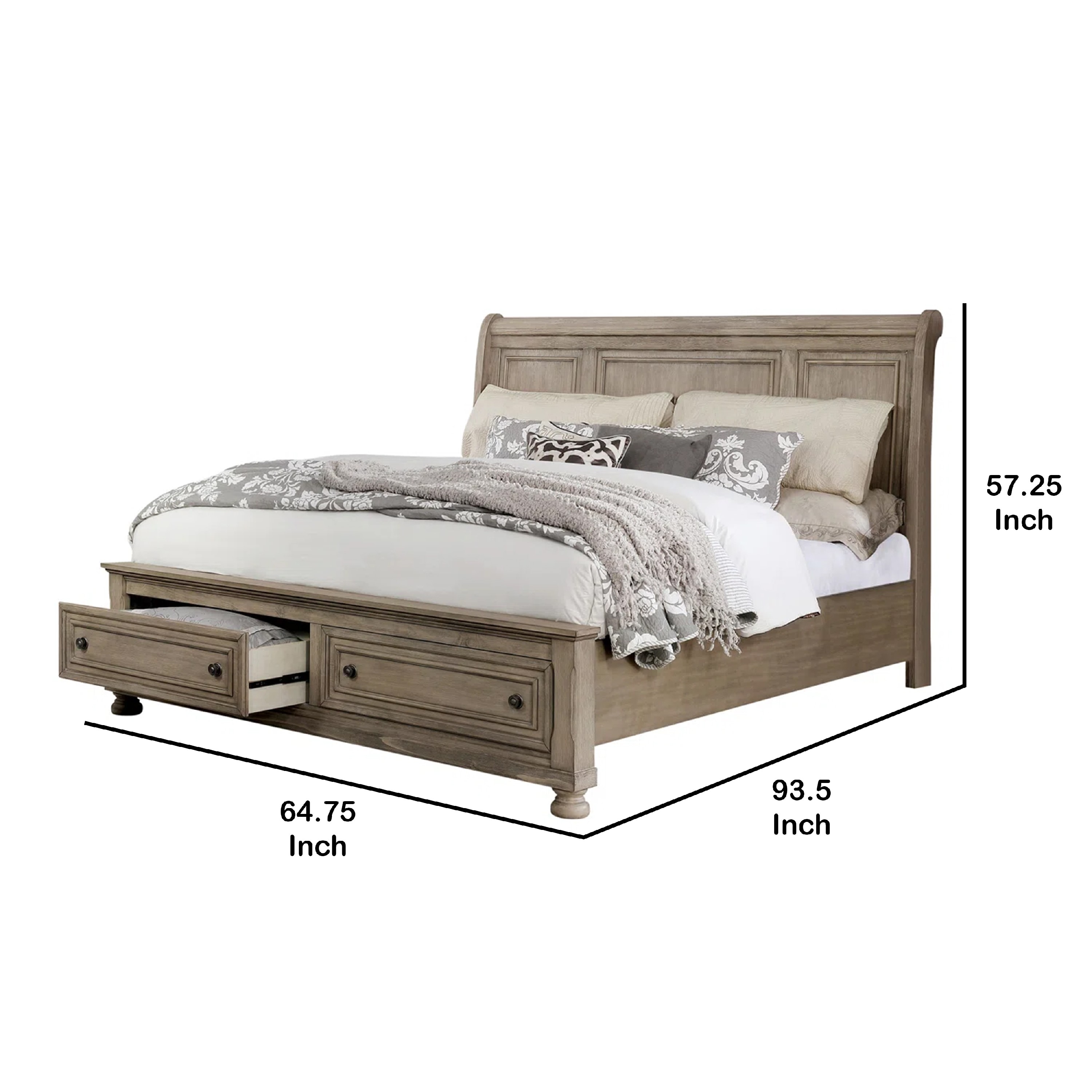 Benzara BM342607 beds - View #5