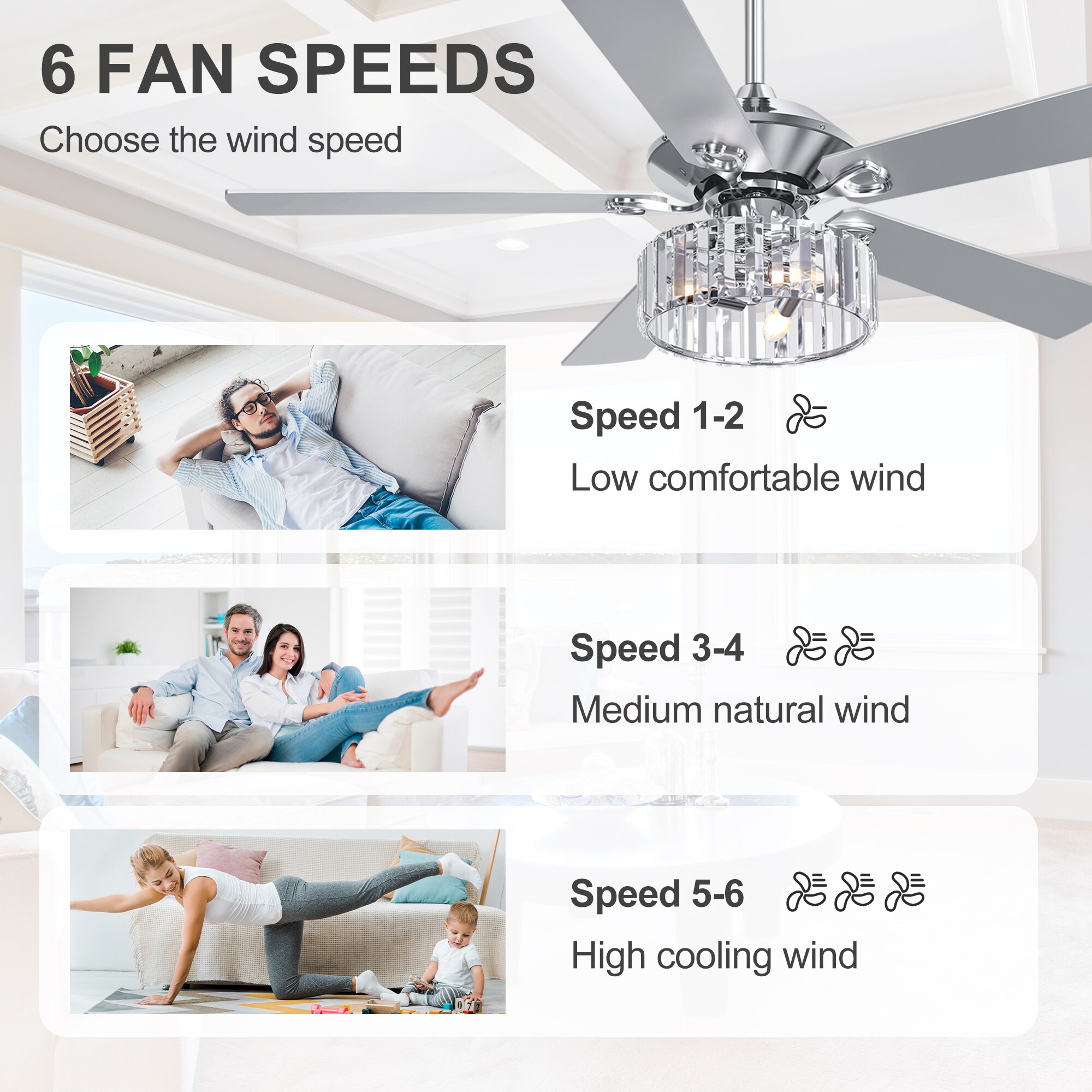 Breezary 24035-SN Ceiling-Fans - View #7
