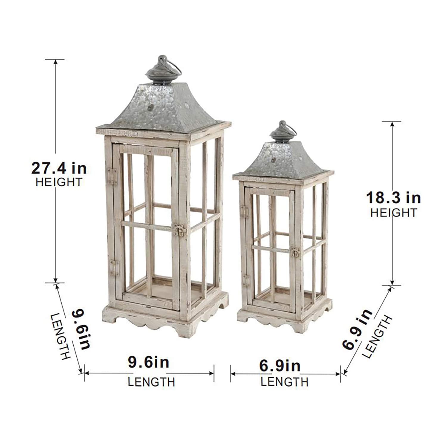 Siavonce XH44686 Outdoor-Decorative-Lanterns - View #2