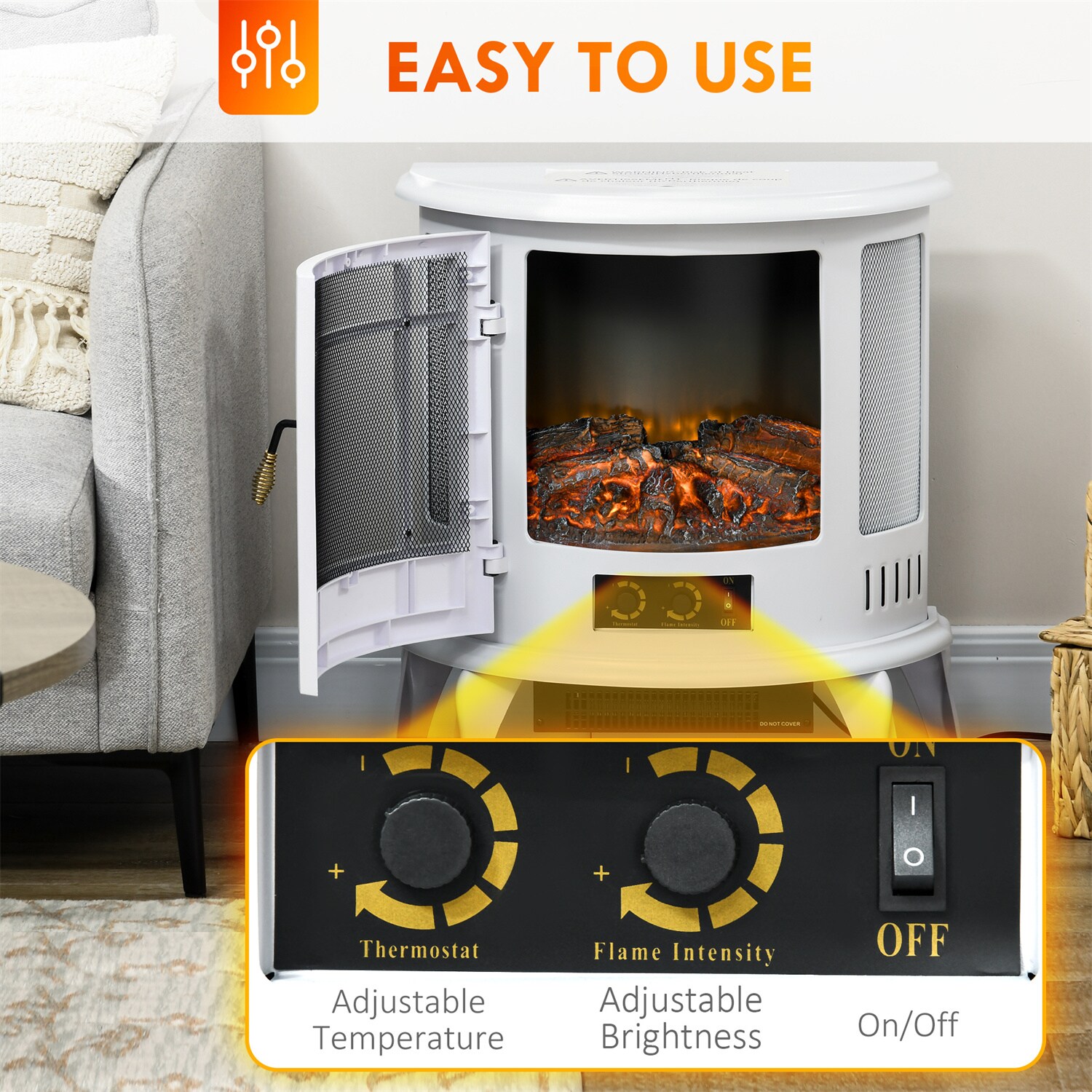 BABOOM BOM-5142066-OR Electric-Fireplaces - View #3