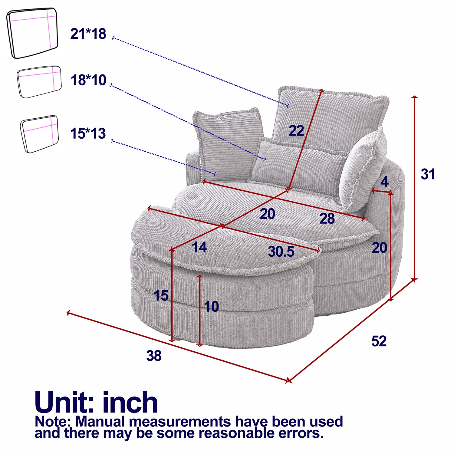 LUCKY ONE MO-WL50055 chairs - View #11