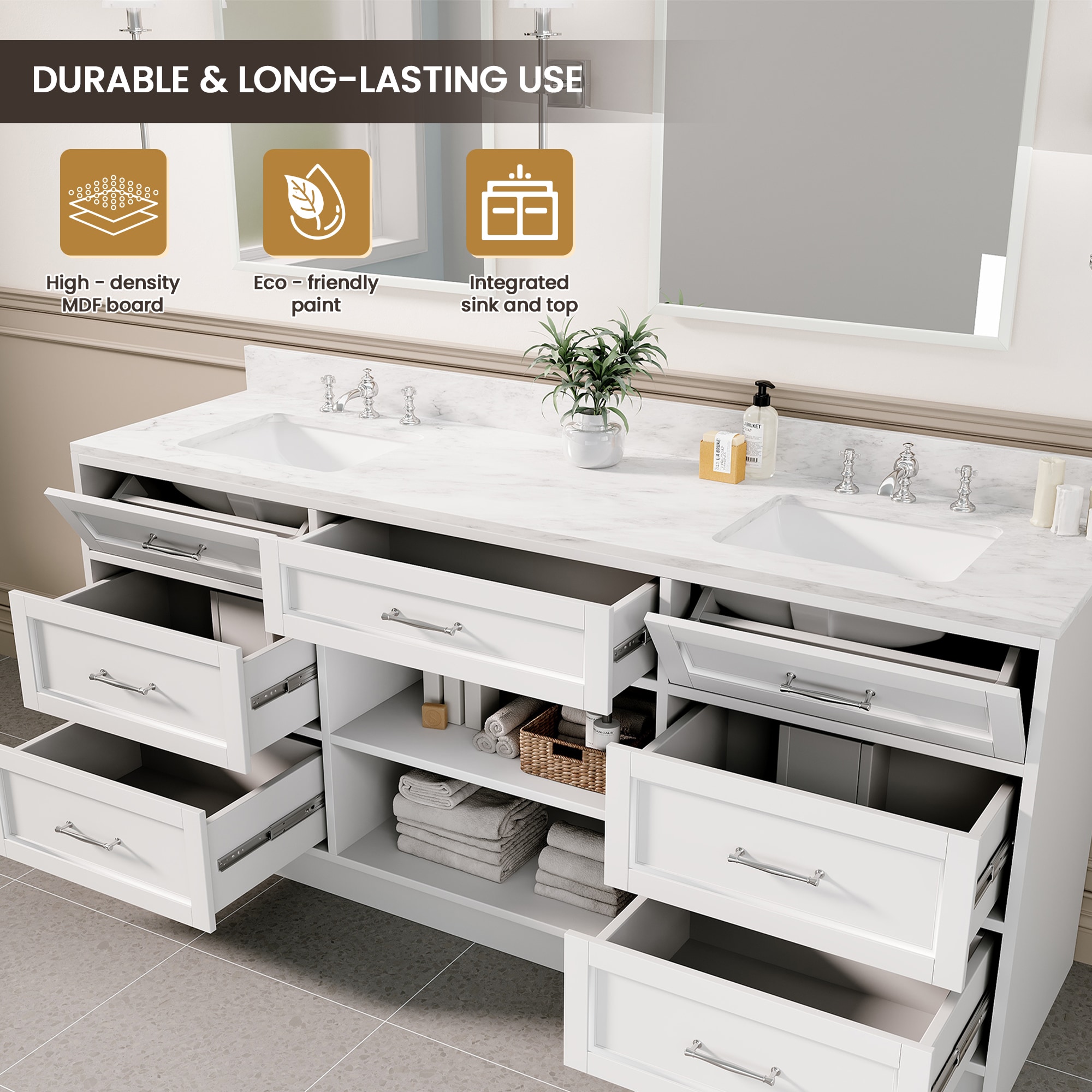 JEAREY JE-DXRZJSF-BU Bath-Vanity-Combo - View #6